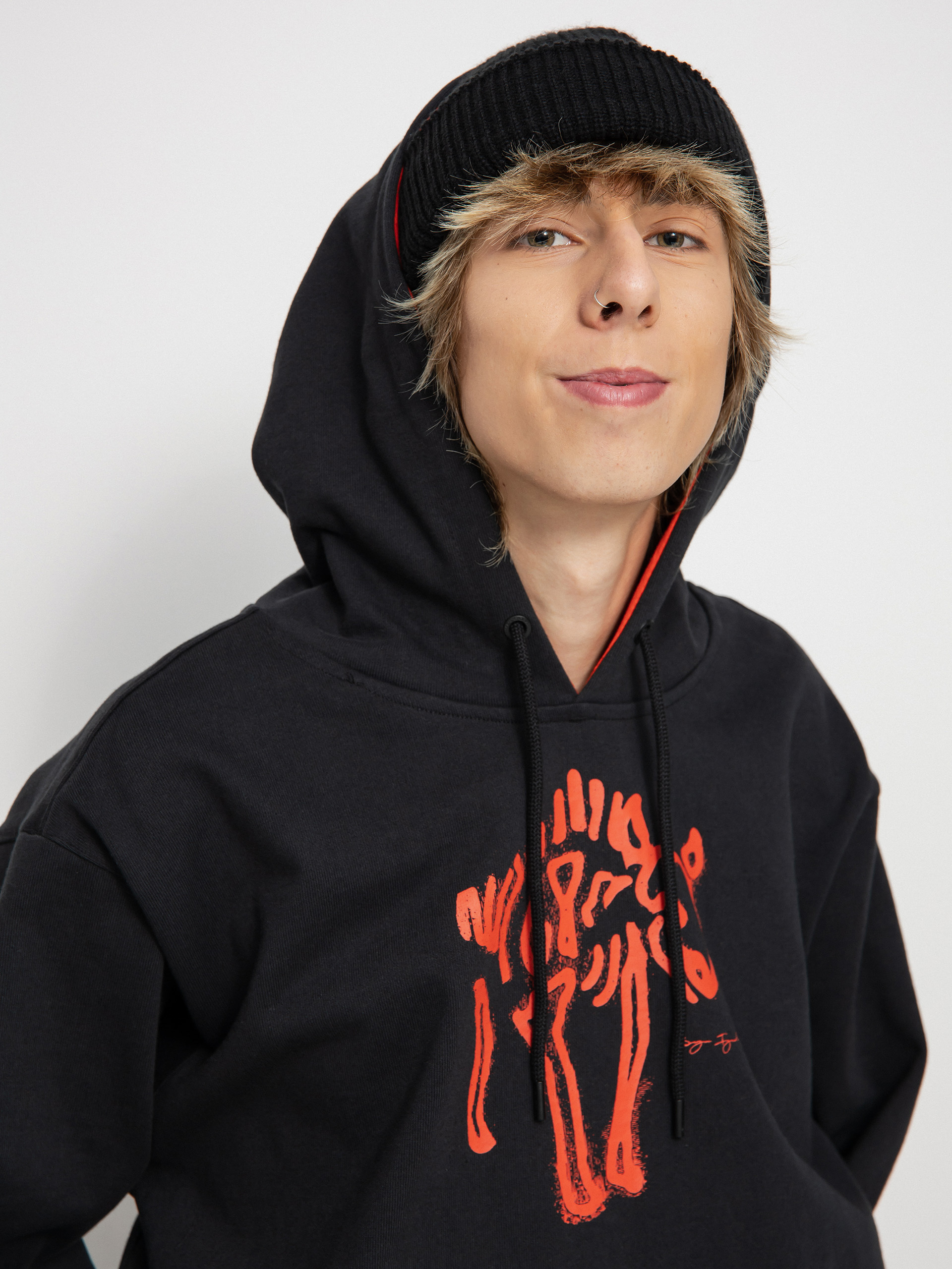 Pentru bărbați Hanorac termic Volcom D.I. HD (black)