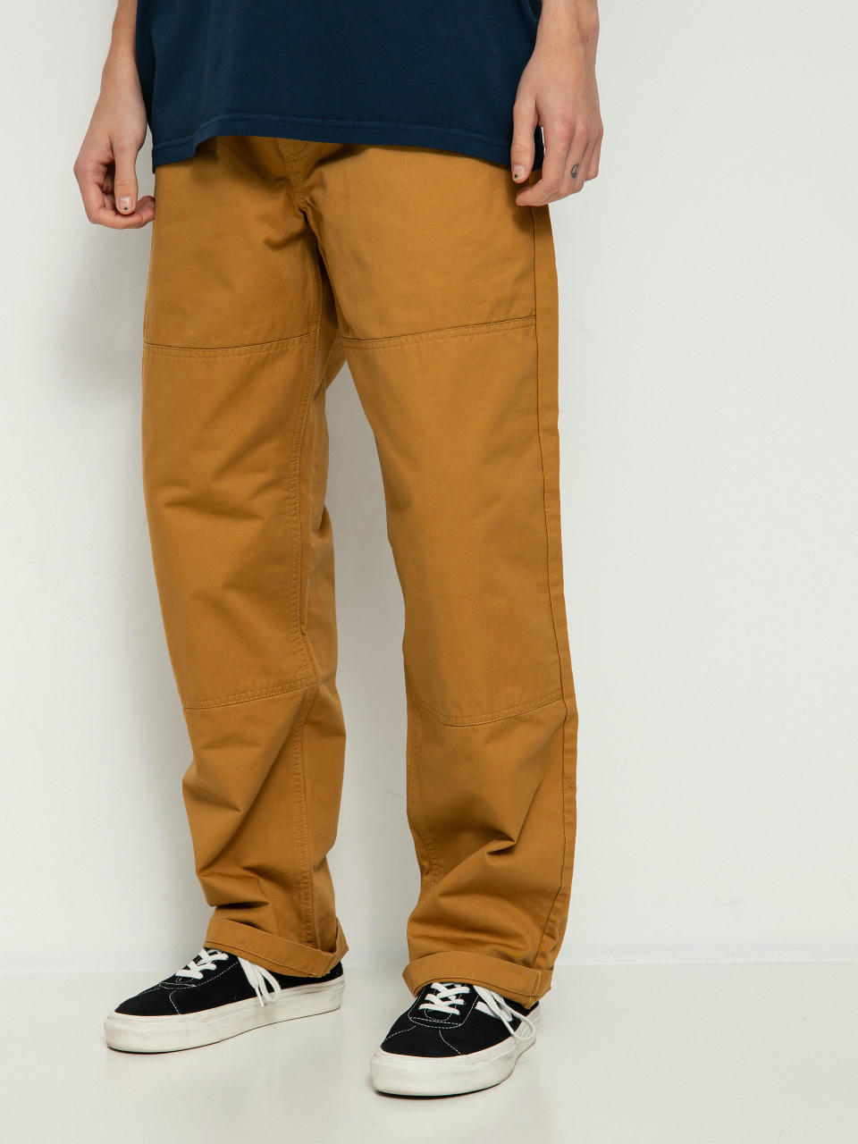 Pantaloni Vans Authentic Chino Loose Dk (bone brown)