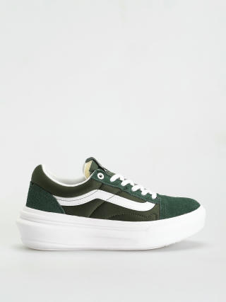 Pantofi Vans Old Skool Overt CC (dark green/white)