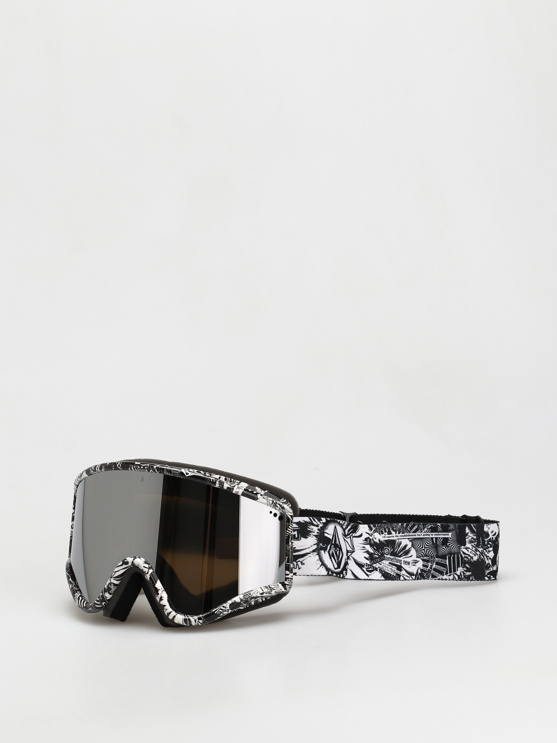 Ochelari pentru snowboard Volcom Yae (op art silver chrome)