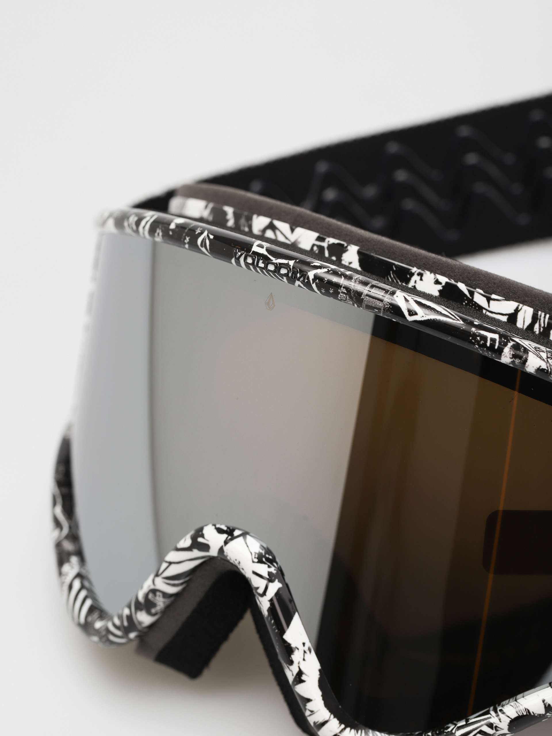 Ochelari pentru snowboard Volcom Yae (op art silver chrome)