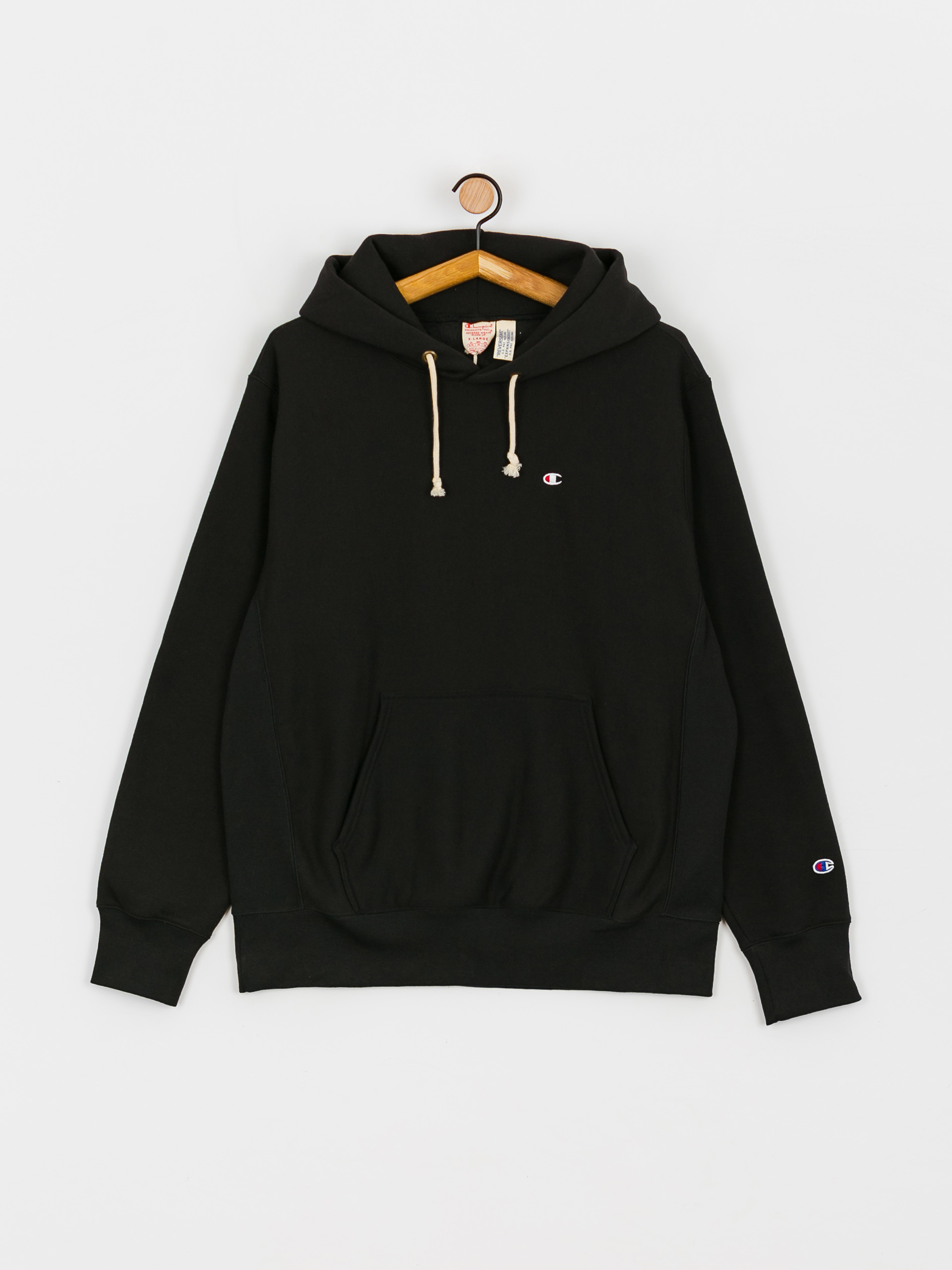 Hanorac cu glugă Champion Hooded Sweatshirt 217976 HD (nbk)