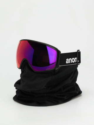 Ochelari pentru snowboard Anon M4S Toric Mfi (black/perceive sunny red/perceive cloudy burst)