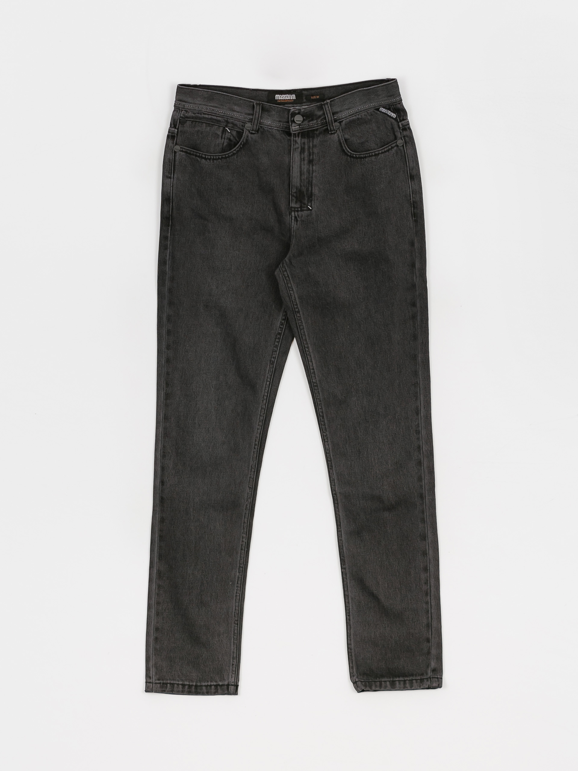 Pantaloni MassDnm Signature 2.0 Jeans Tapered Fit (black washed)