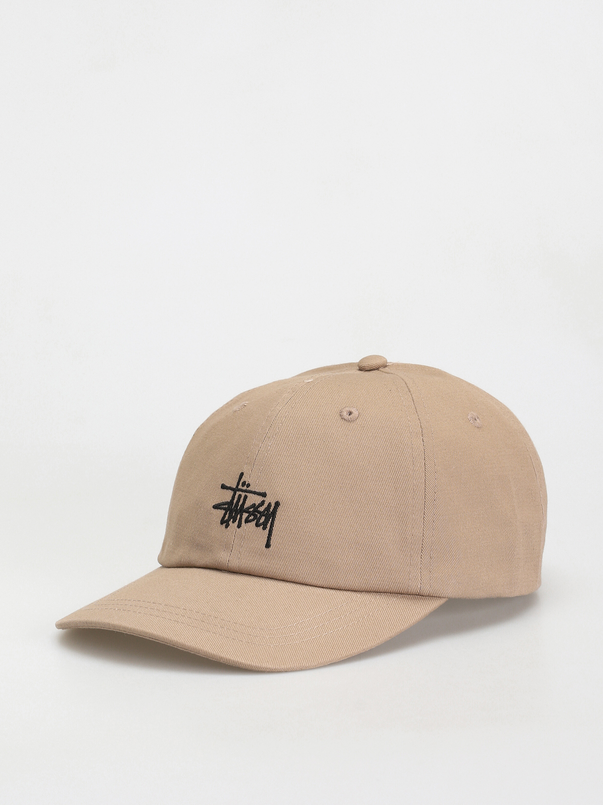Șapcă Stussy Basic Stock Low Pro (dark khaki)
