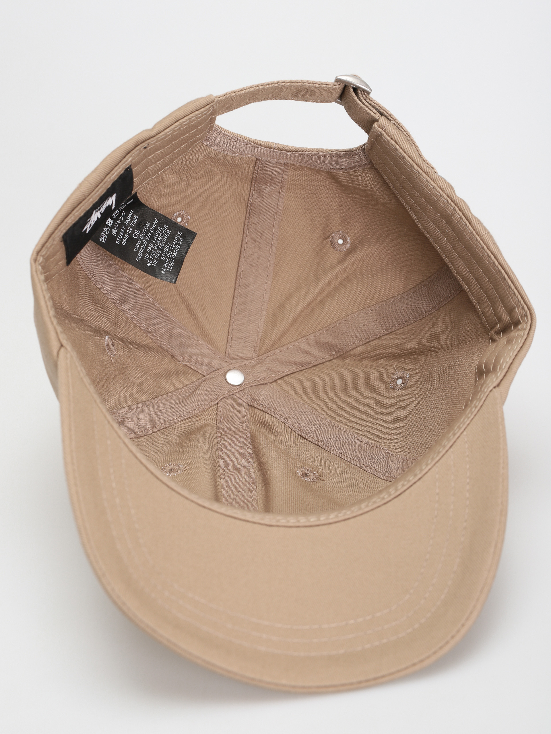 Șapcă Stussy Basic Stock Low Pro (dark khaki)
