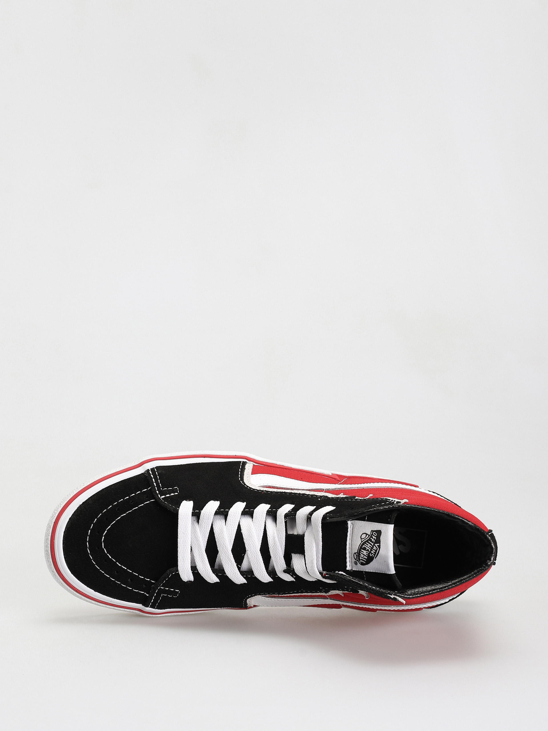 Pantofi Vans Sk8 Hi Bolt (black/red)