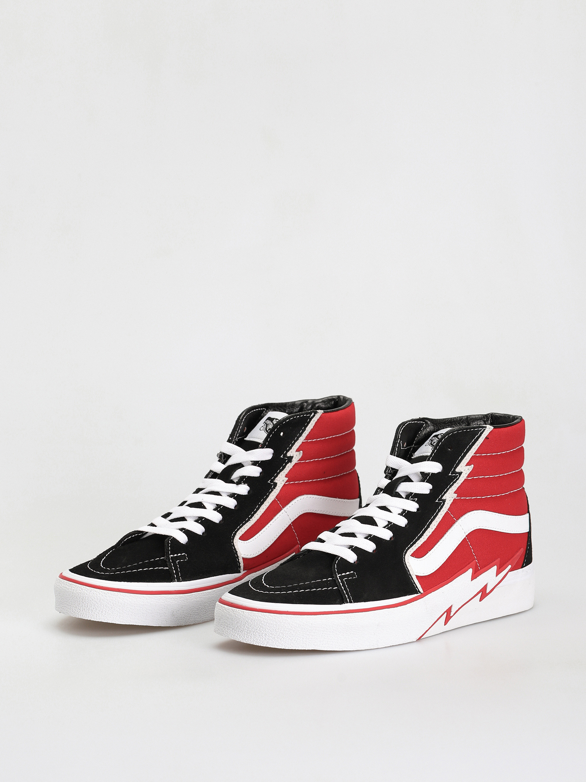 Pantofi Vans Sk8 Hi Bolt (black/red)