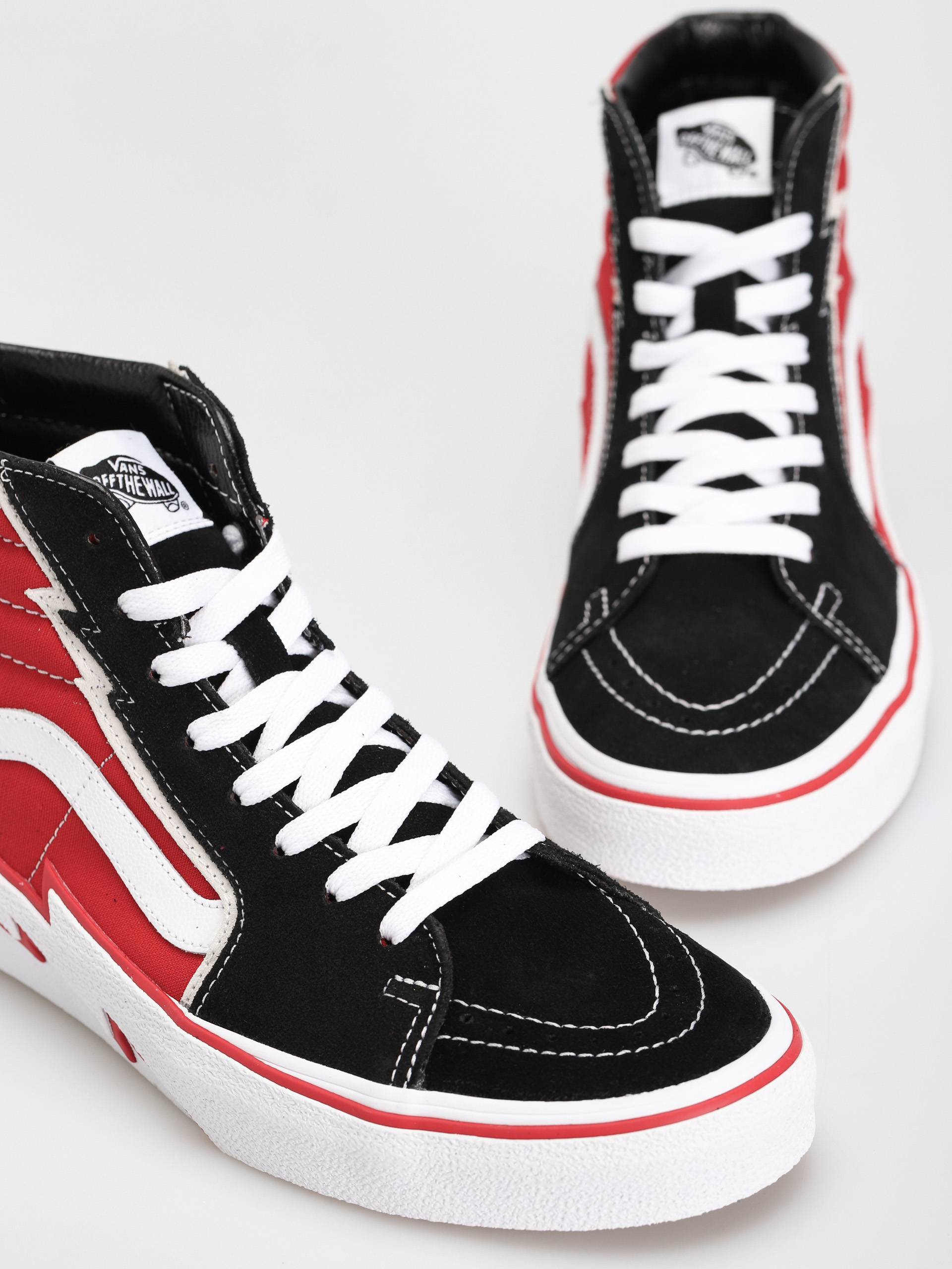 Pantofi Vans Sk8 Hi Bolt (black/red)