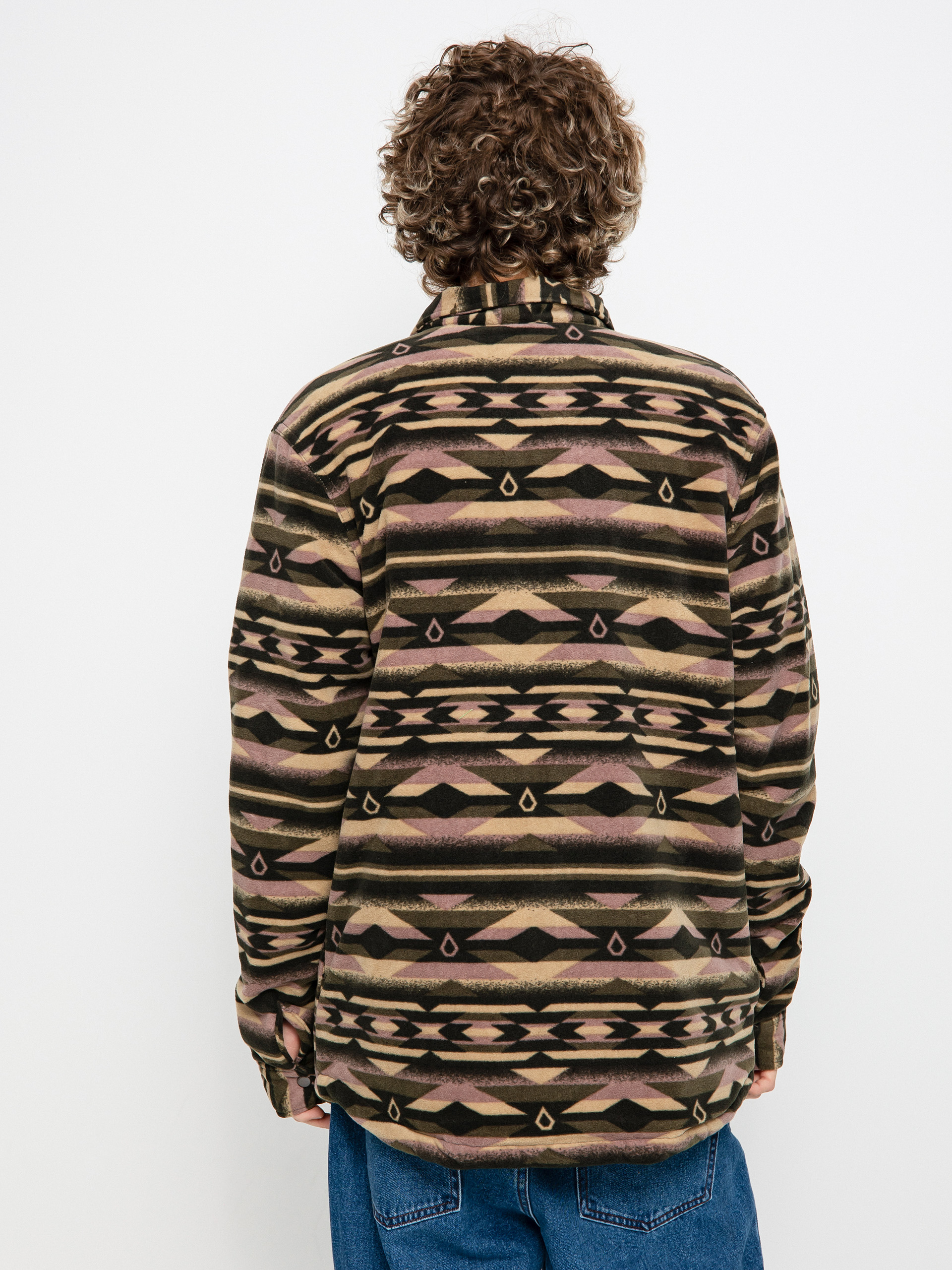 Cămașă Volcom Bowered Fleece Ls (military)