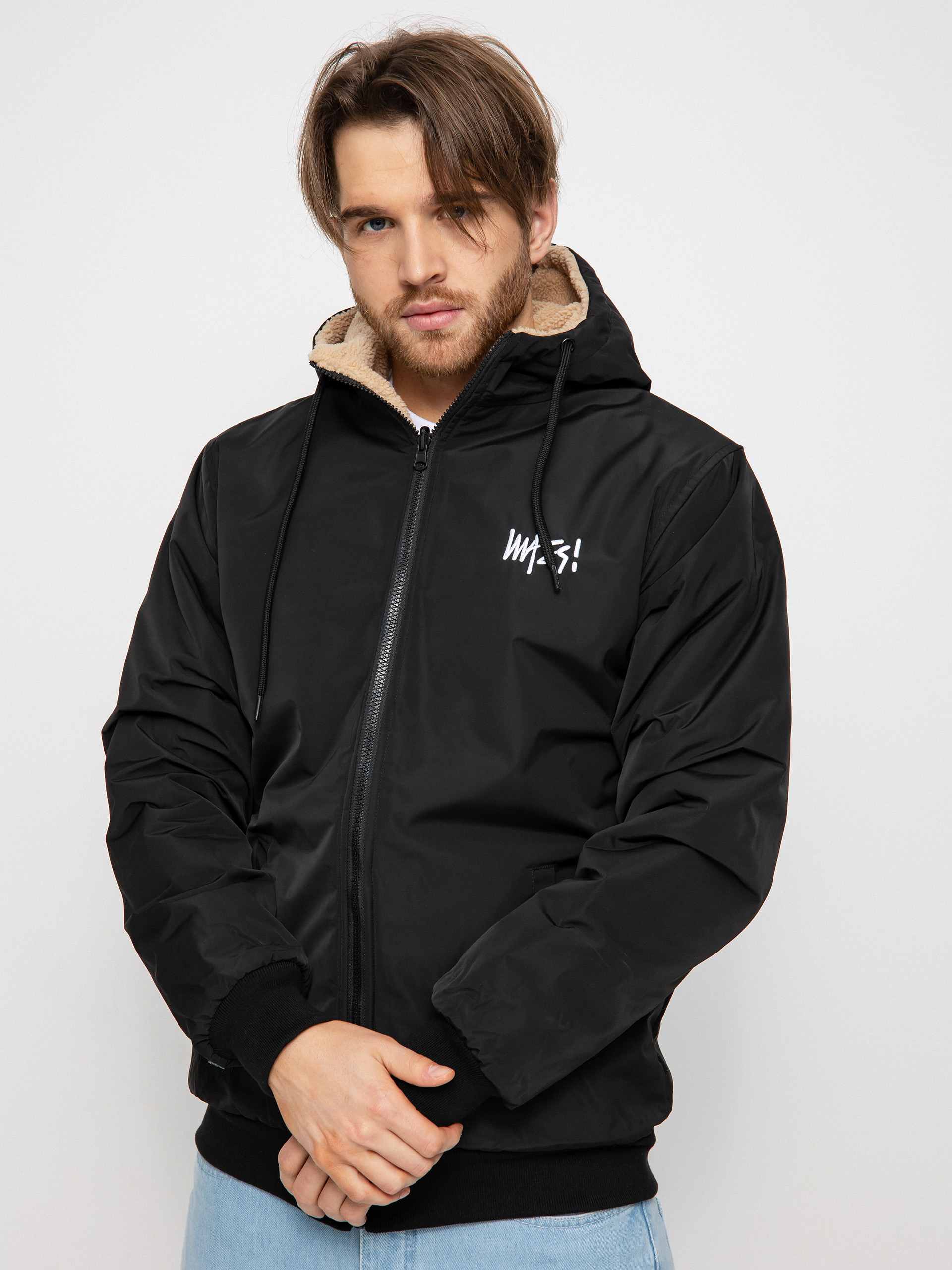 Geacă MassDnm Result (black/beige)