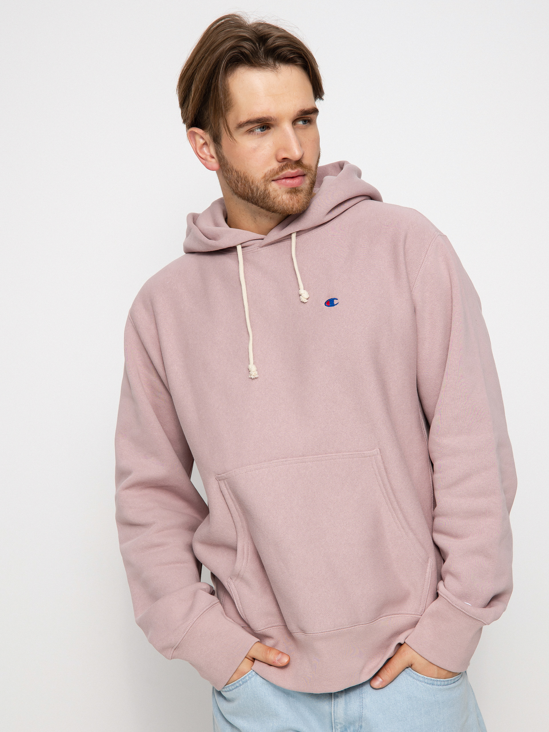 Hanorac cu glugă Champion Hooded Sweatshirt 217976 HD (dma)