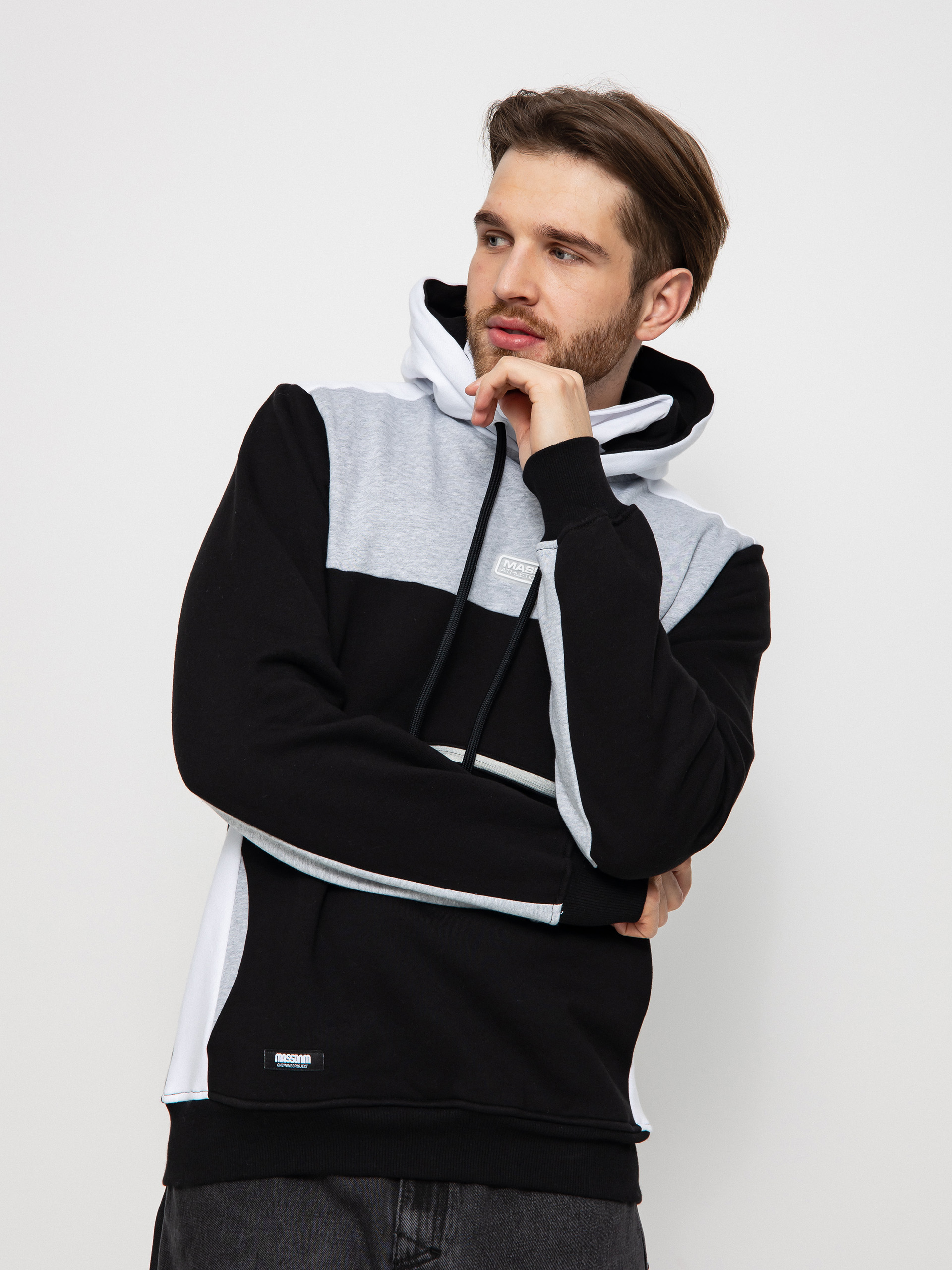 Hanorac cu glugă MassDnm Yukon HD (heather grey)