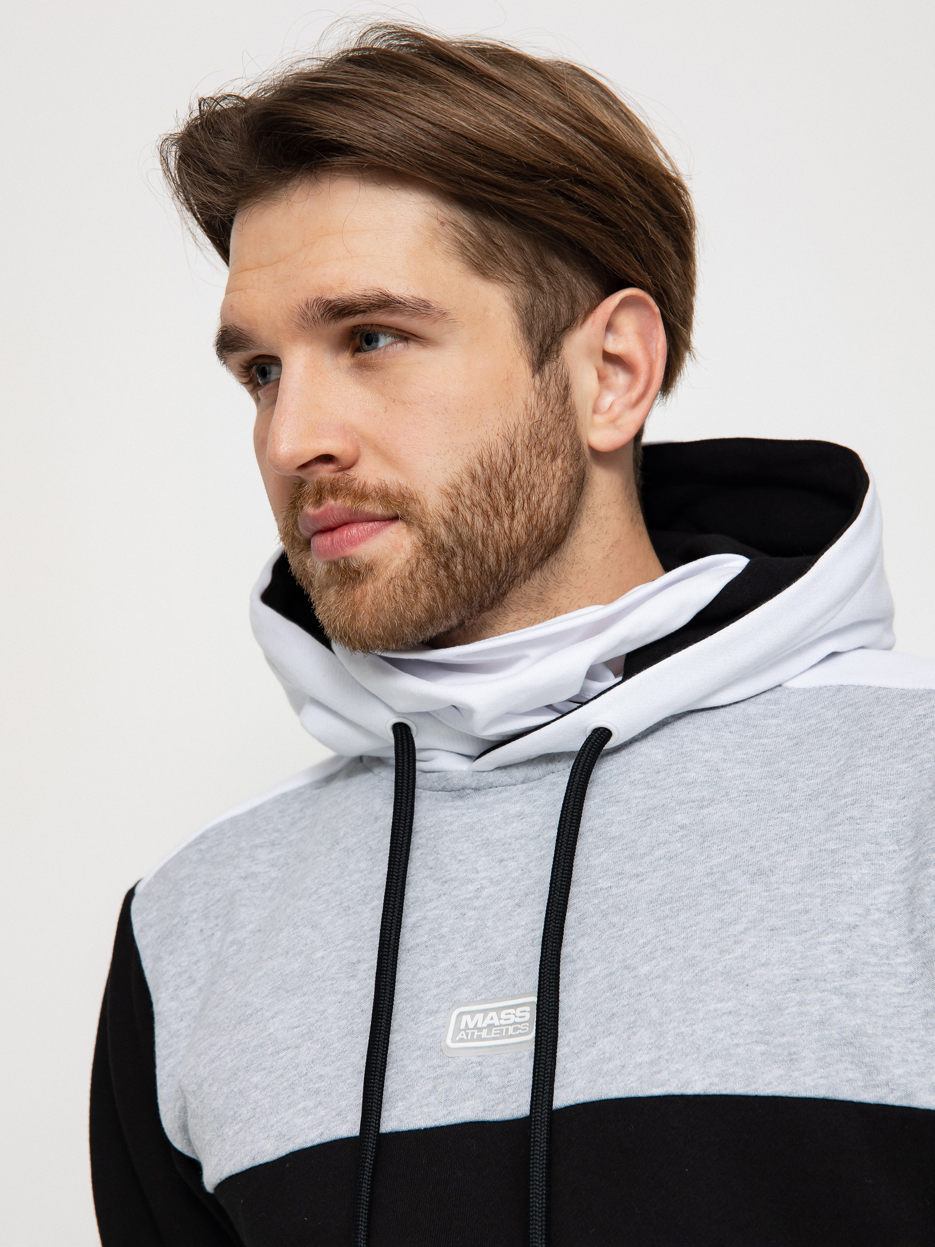 Hanorac cu glugă MassDnm Yukon HD (heather grey)