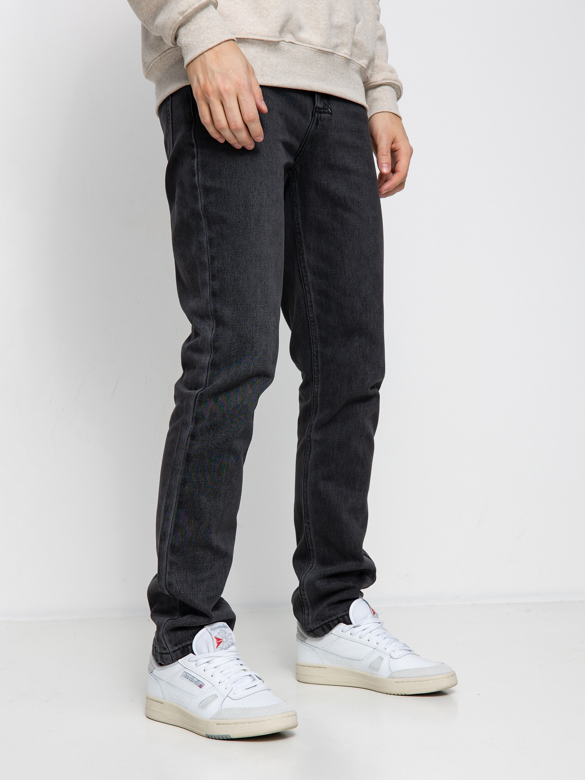 Pantaloni MassDnm Signature 2.0 Jeans Tapered Fit (black washed)