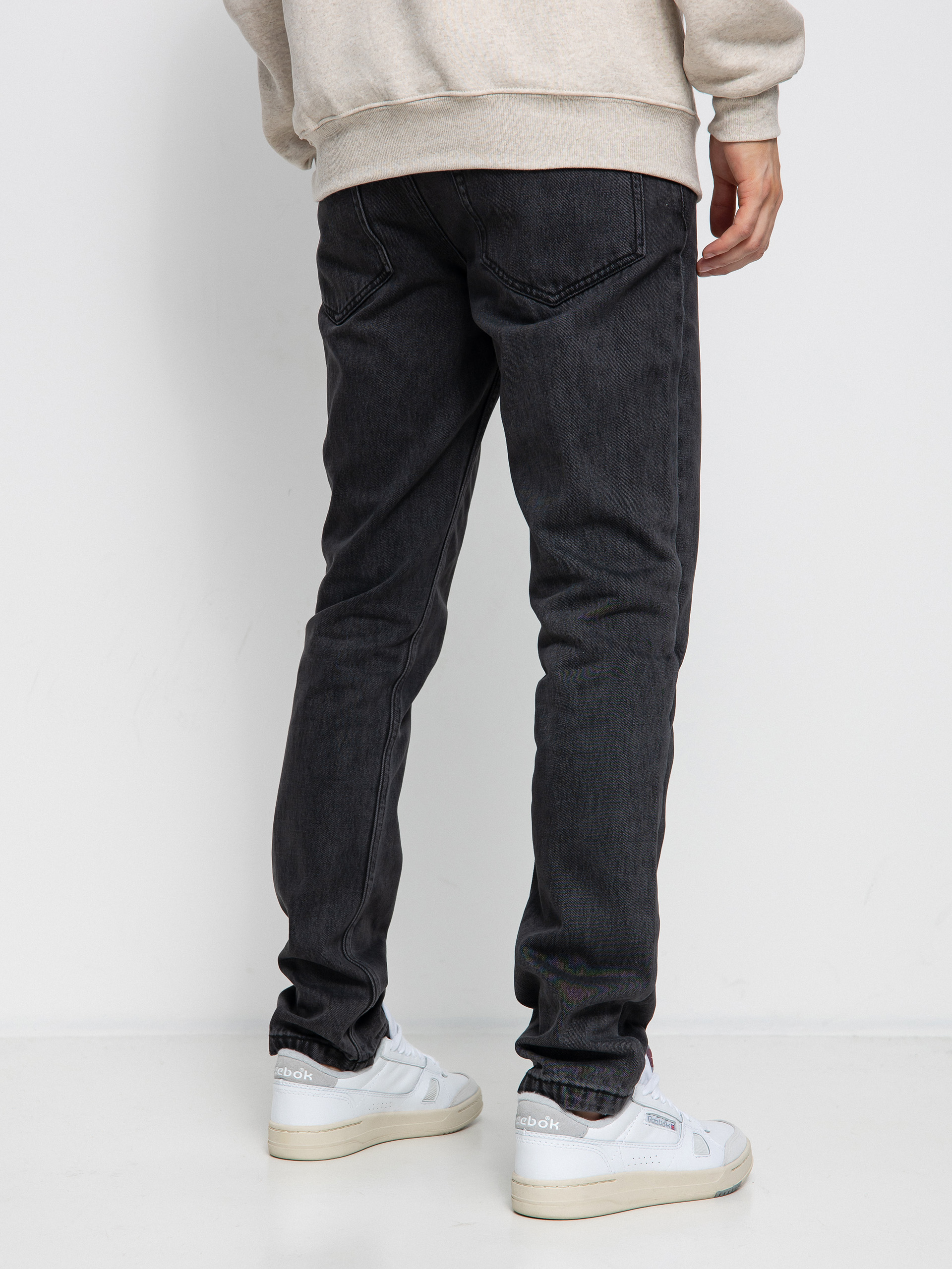 Pantaloni MassDnm Signature 2.0 Jeans Tapered Fit (black washed)