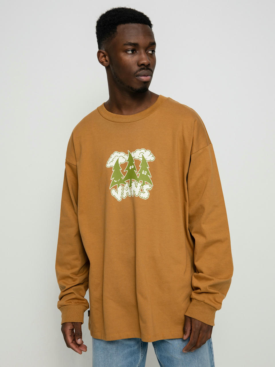 Longsleeve Vans Off The Wall Skate Classics (bone brown)