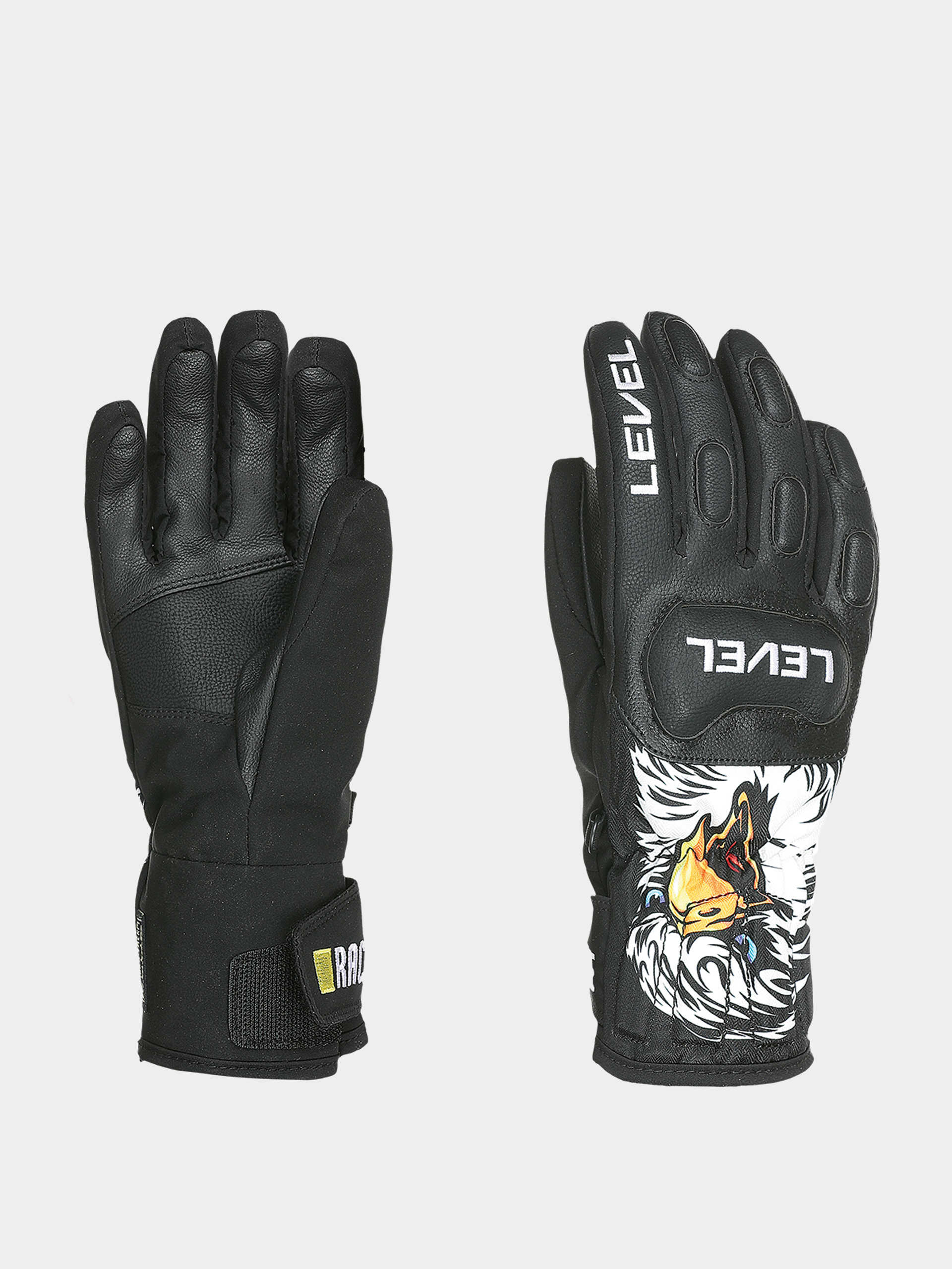 Mănuși Level Race Jr JR (pk black)