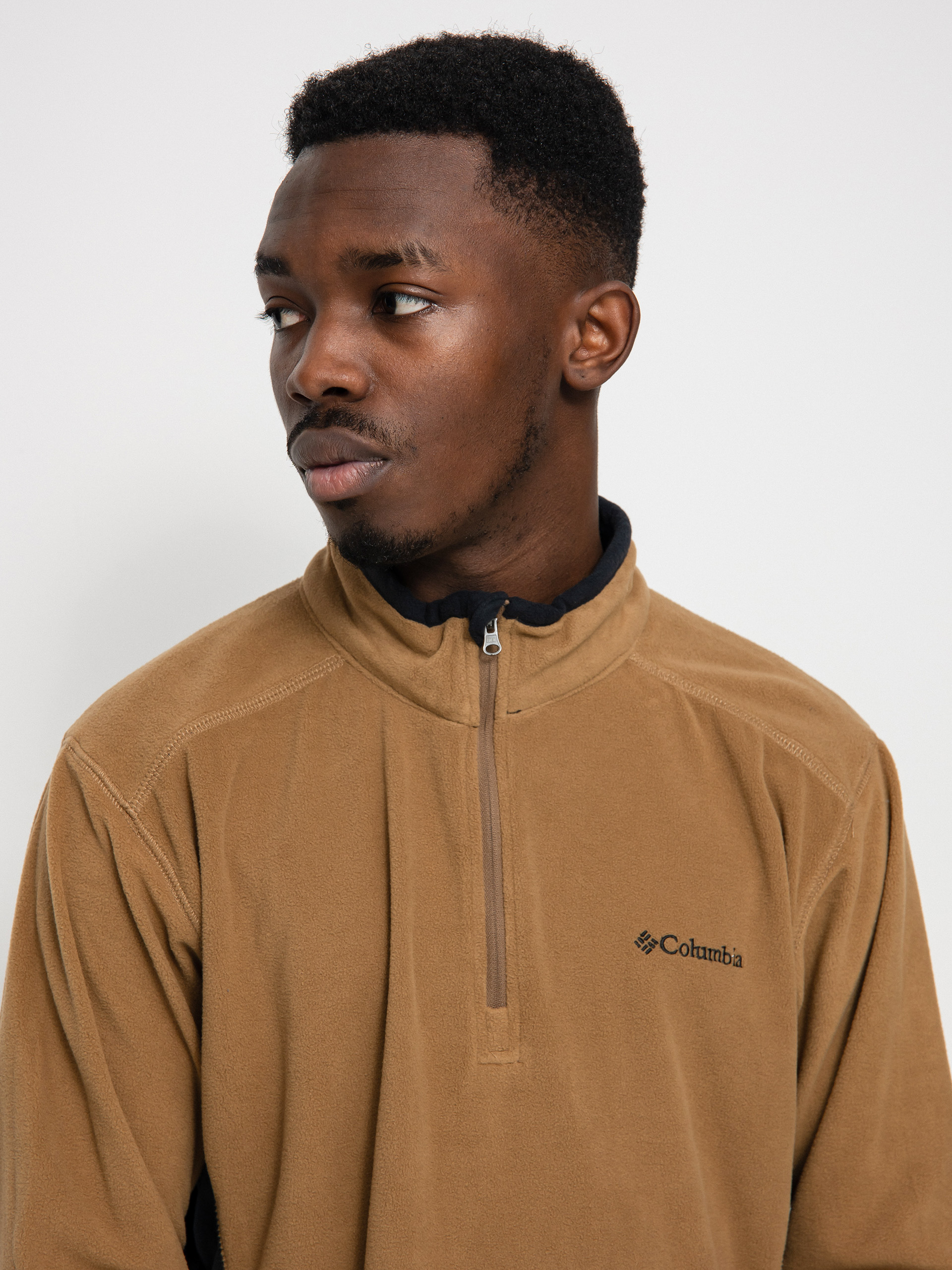 Pentru bărbați Hanorac din fleece Columbia Klamath Range II Half Zip (delta black)