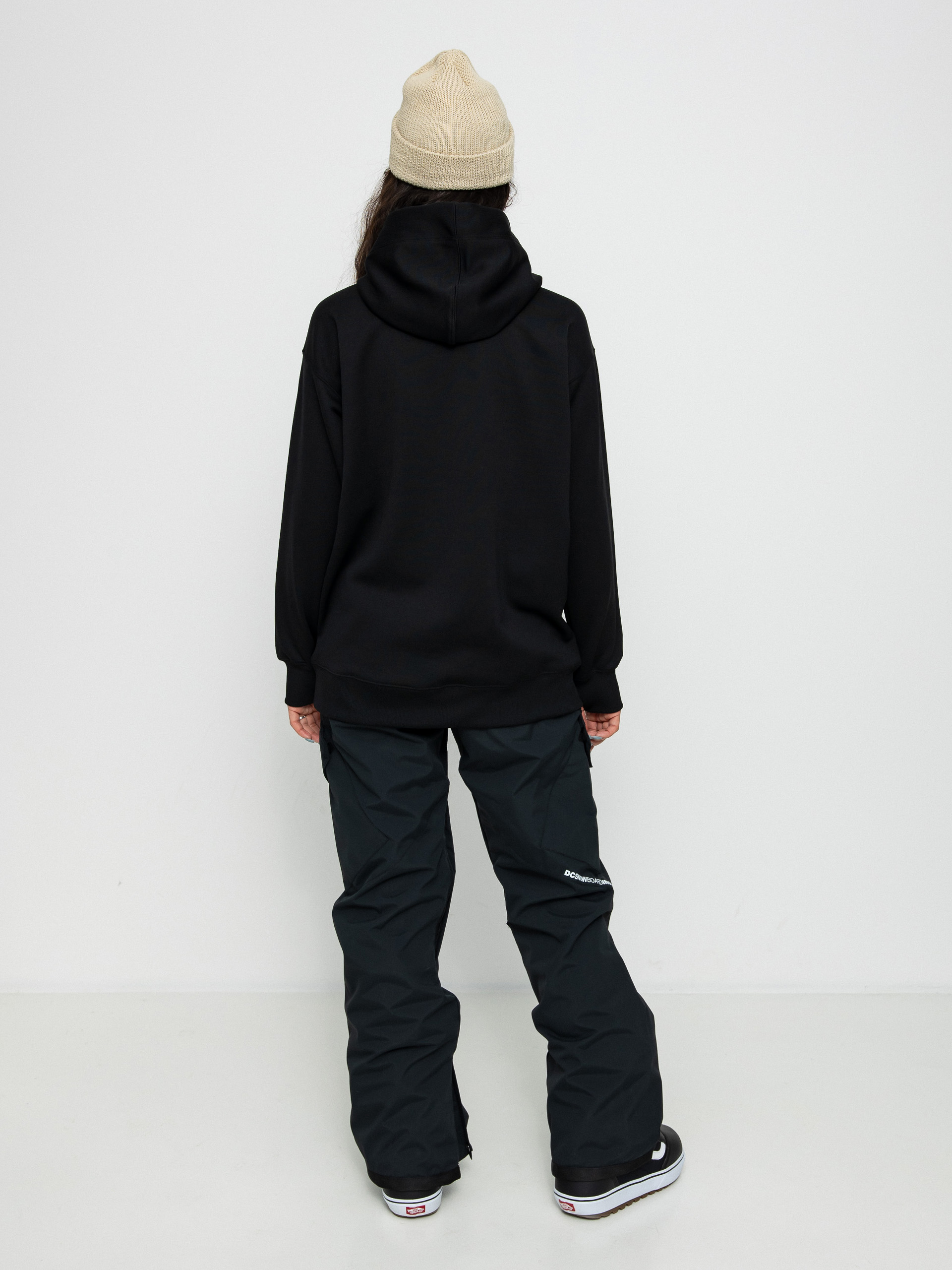 Pentru femei Hanorac termic Volcom z kapturem Spring Shred HD (black)