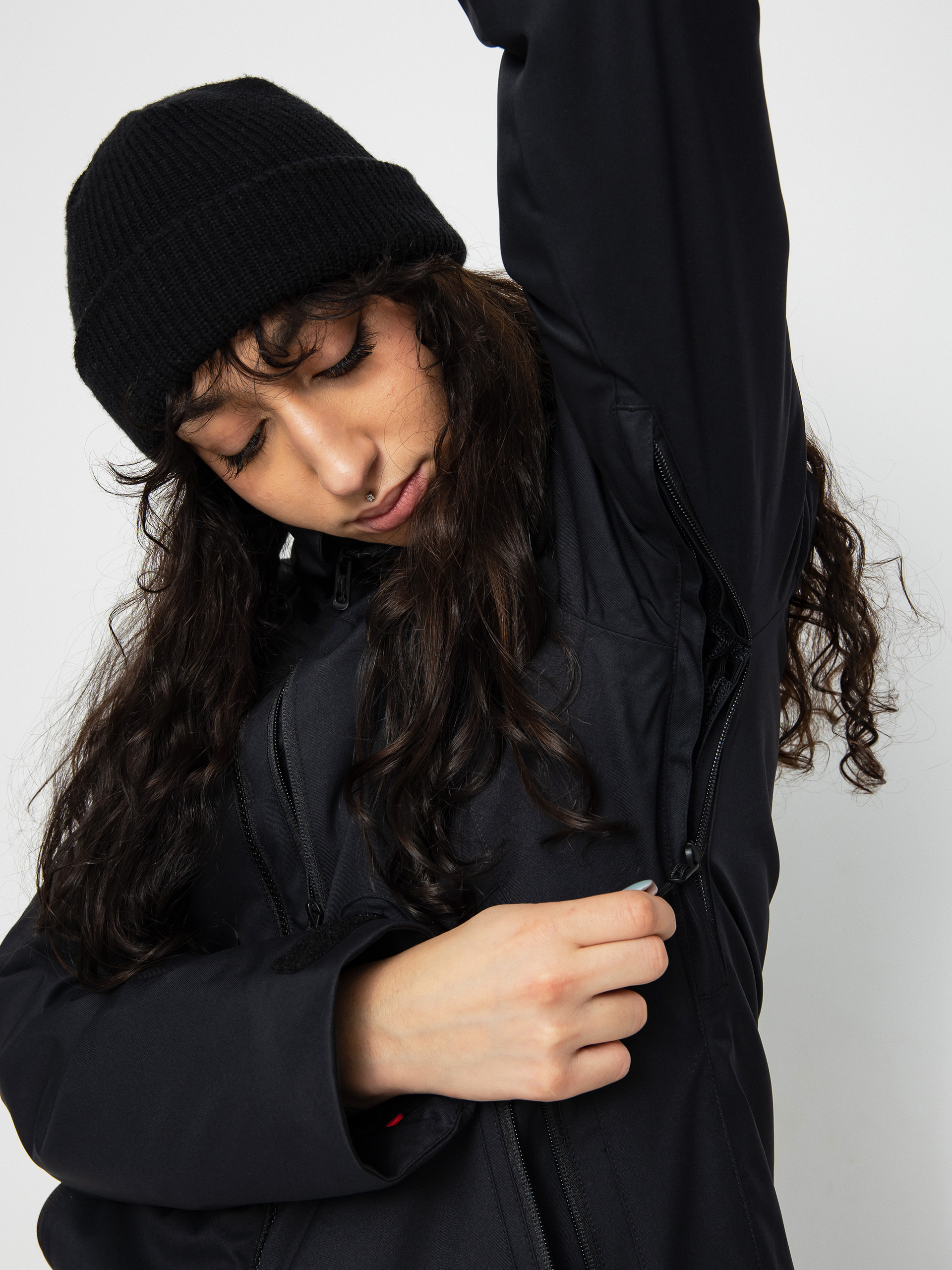 Pentru femei Geacă de snowboard Burton Lelah (true black)