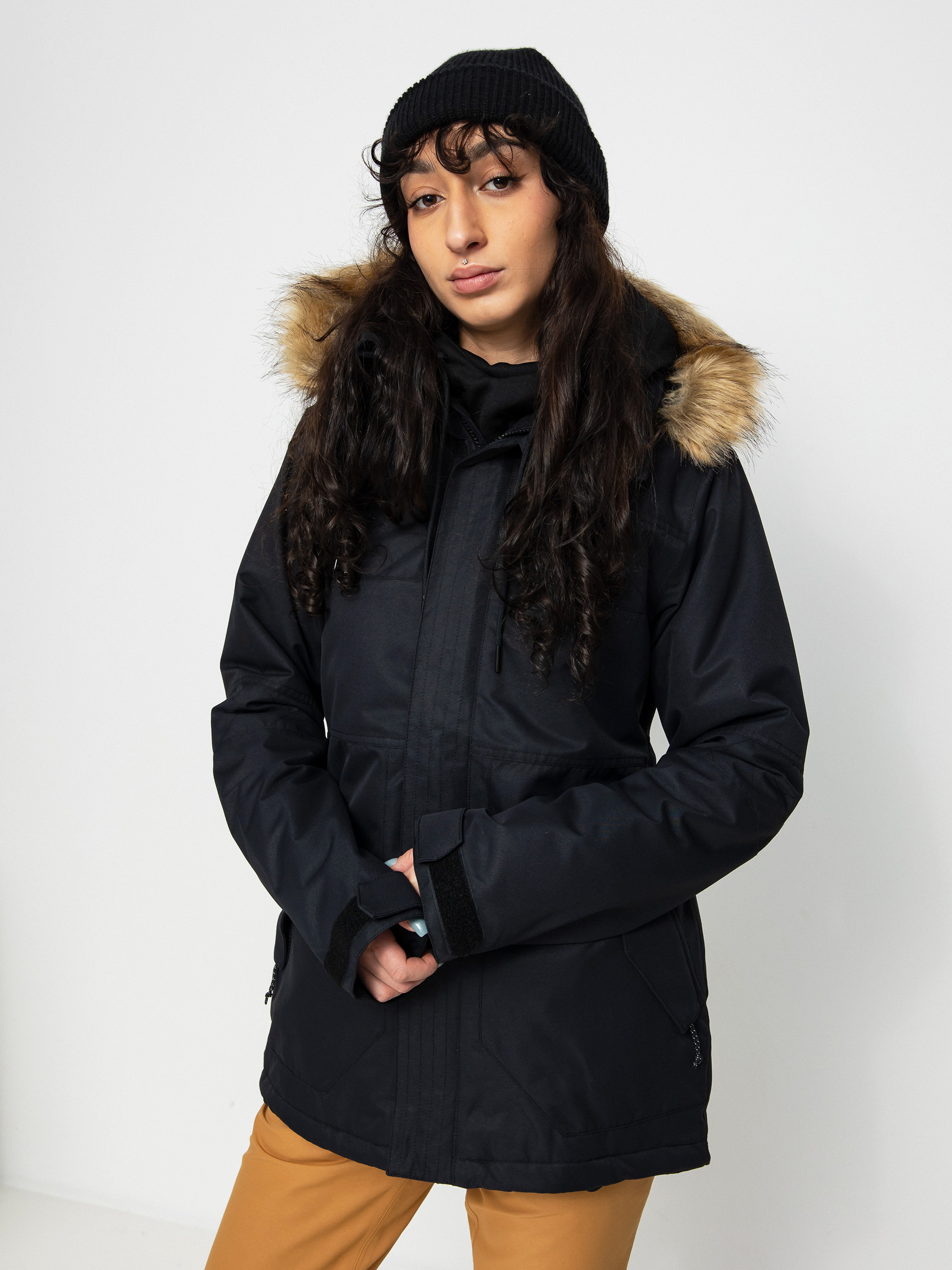 Pentru femei Geacă de snowboard Volcom Fawn Ins (black)