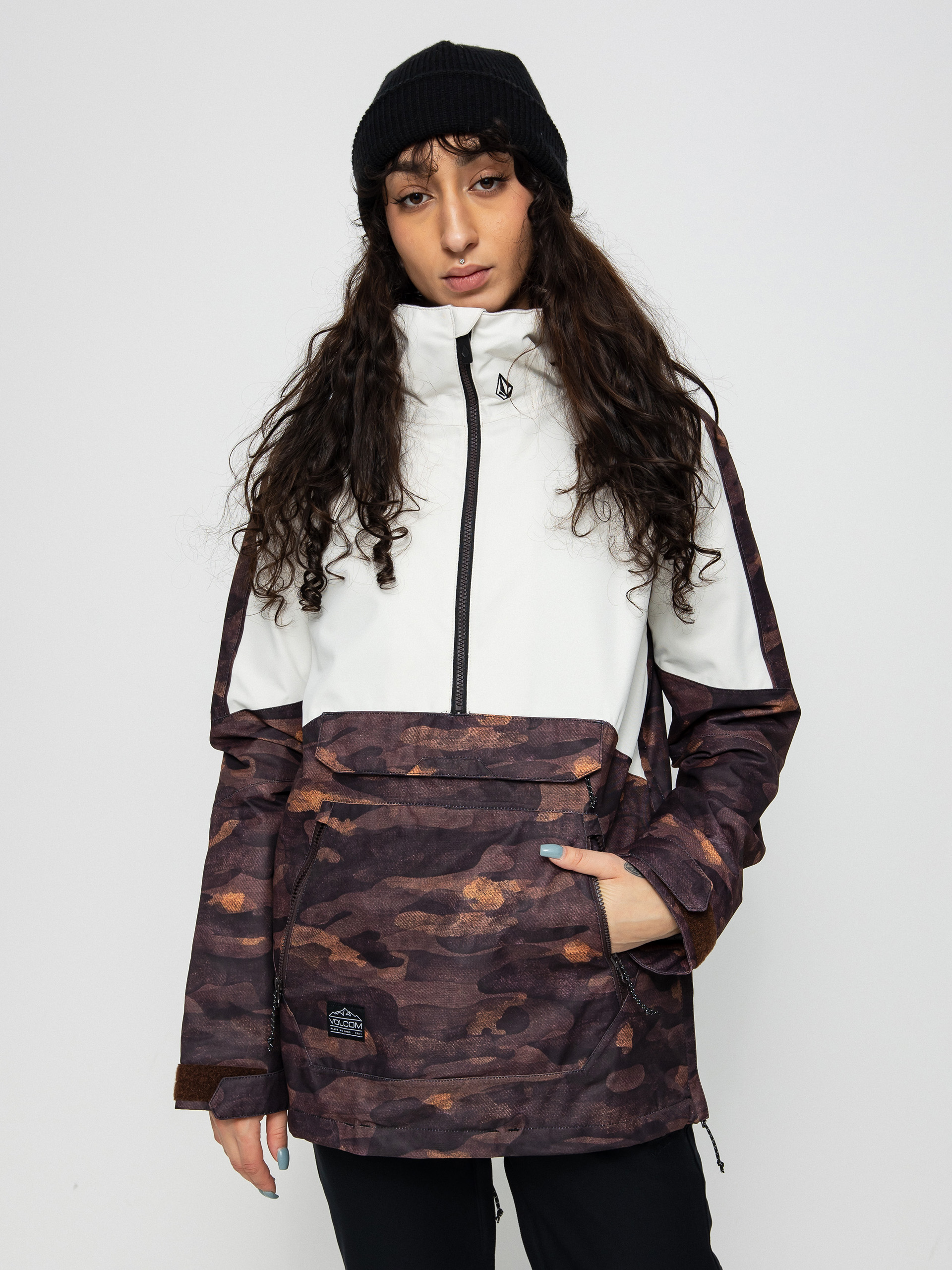 Geacă de snowboard Volcom Mirror Pullover Wmn (dusk camo)