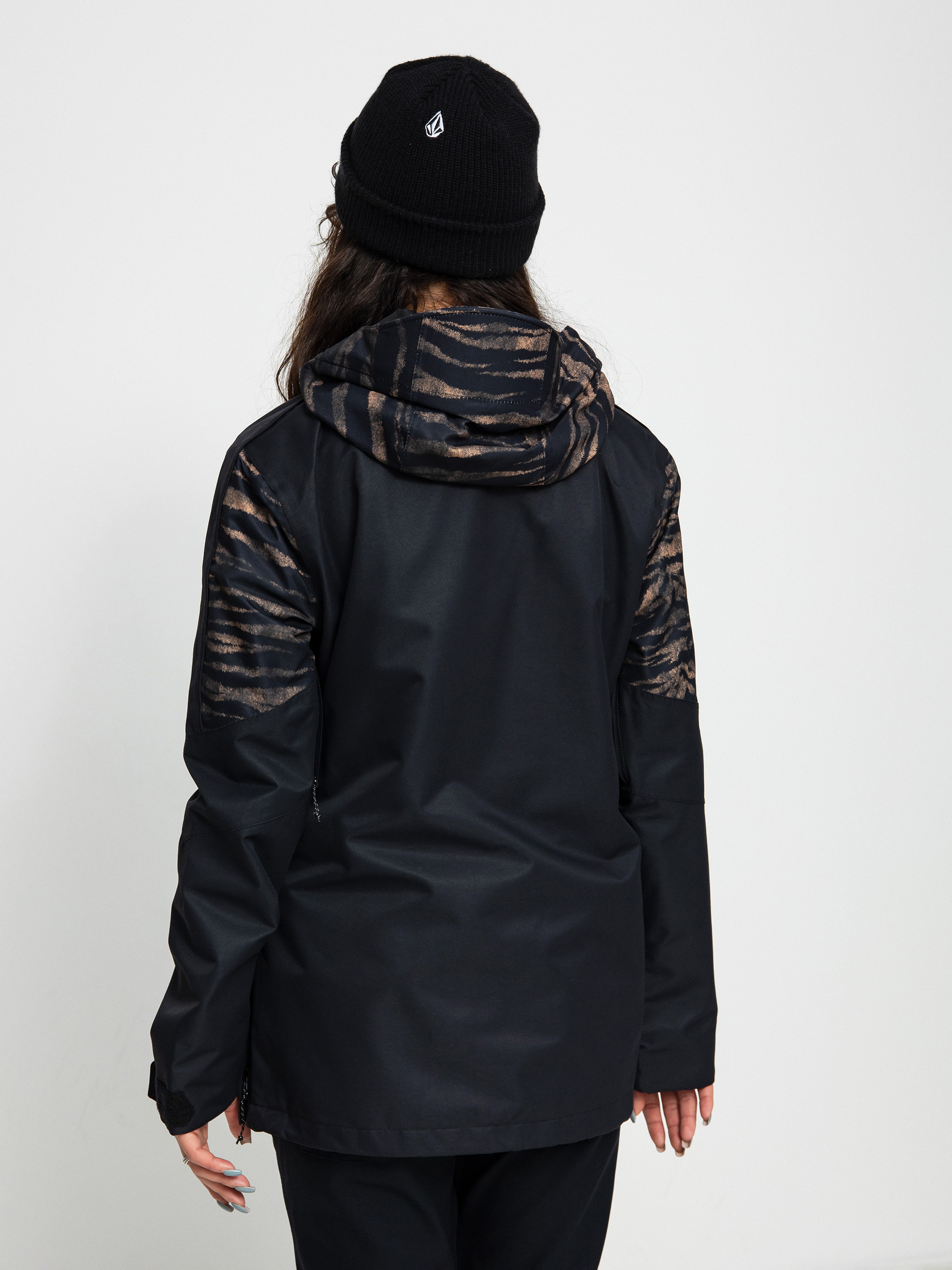 Pentru femei Geacă de snowboard Volcom Mirror Pullover (tiger print)
