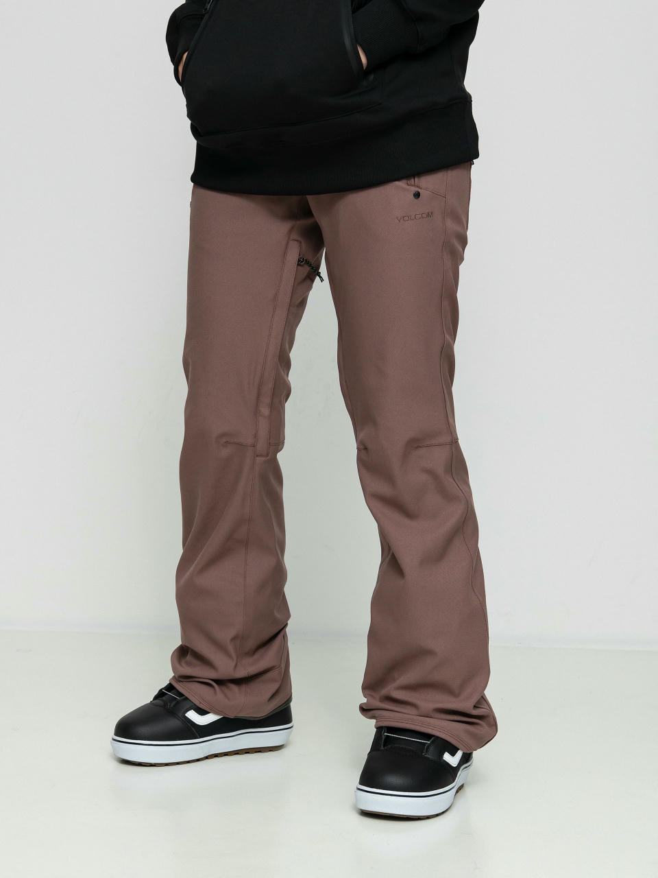 Pantaloni pentru snowboard Volcom Species Stretch Wmn (rosewood)