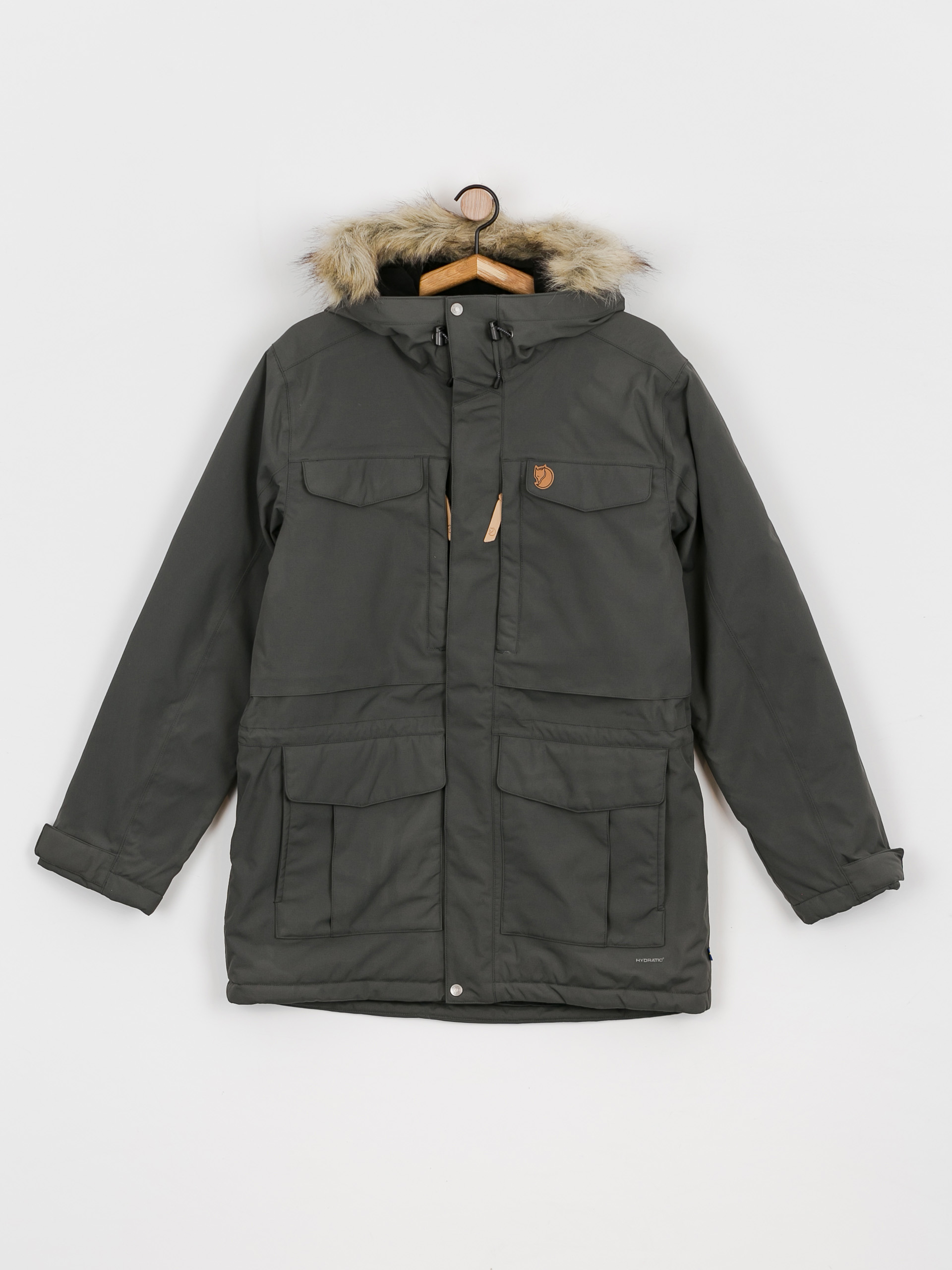 Geacă Fjallraven Nuuk Parka (basalt)
