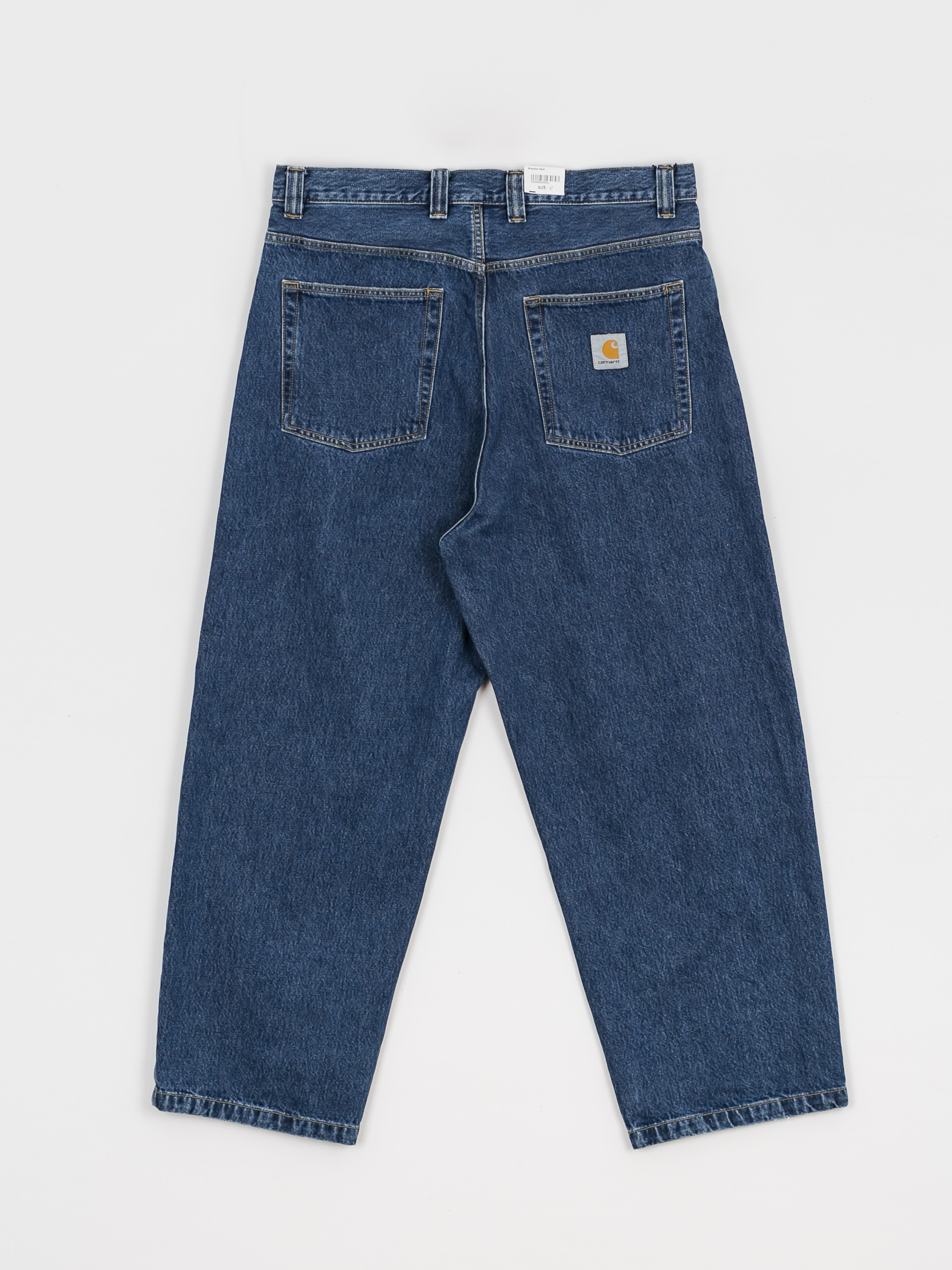 Pantaloni Carhartt WIP Brandon - albastru (blue)