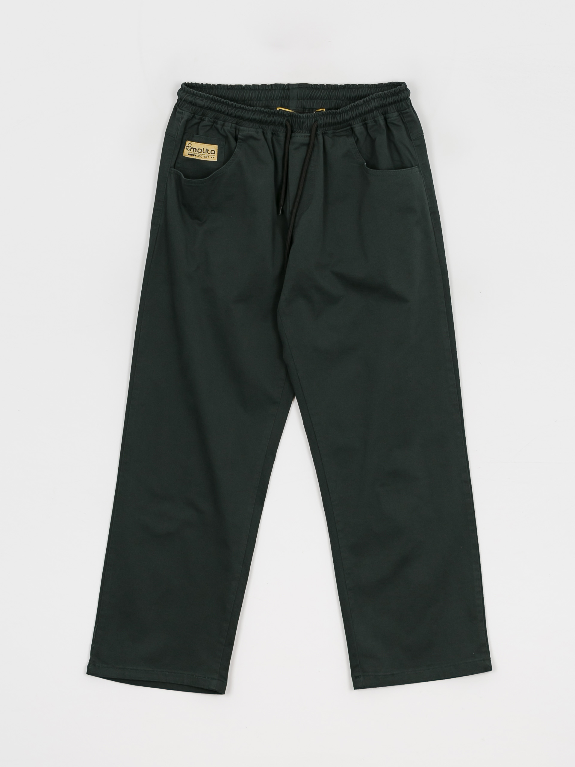 Pantaloni Malita Chino Log Sl (elastic green)