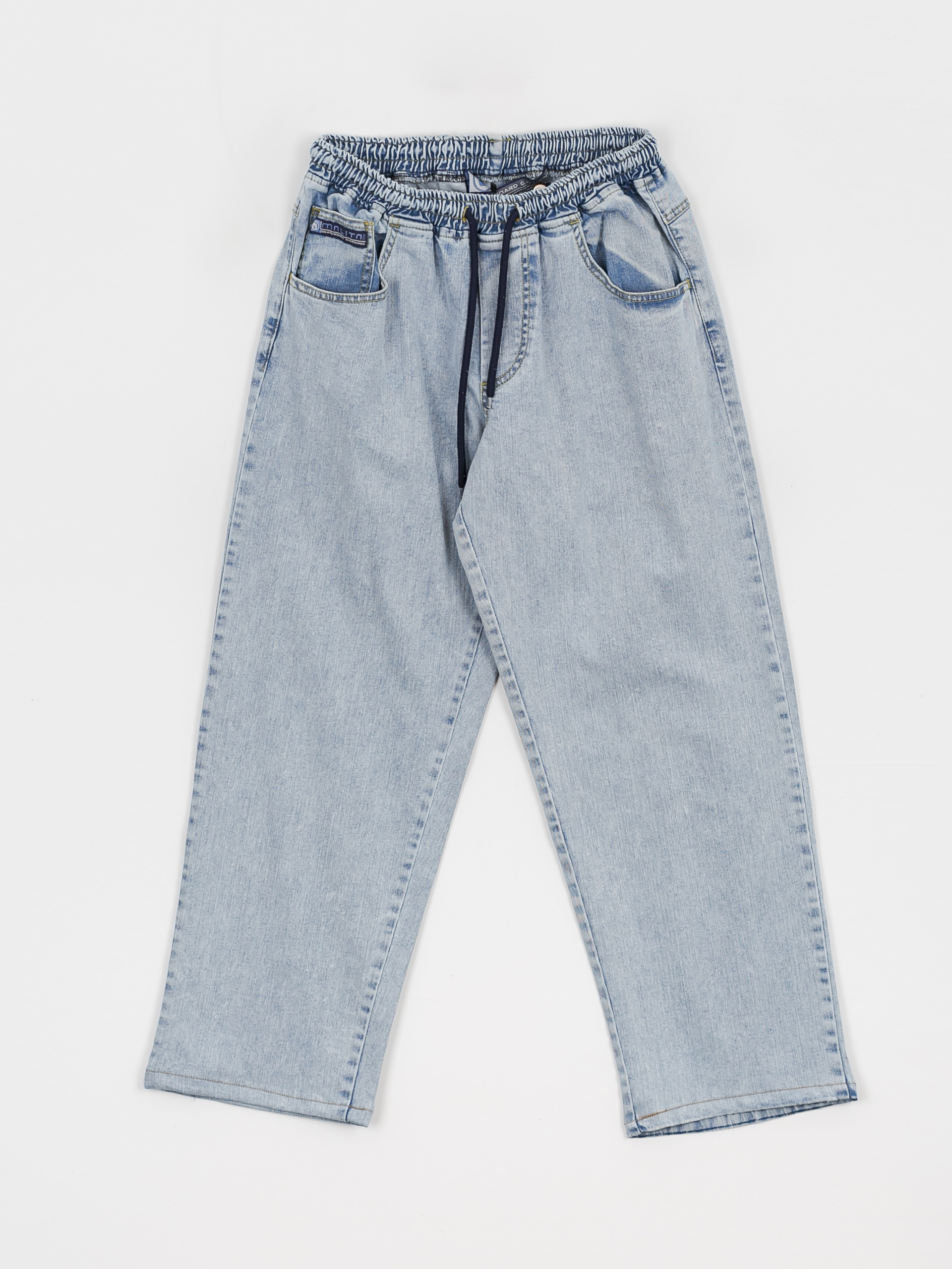 Pantaloni Malita Jeans Log Sl (elastic blue)