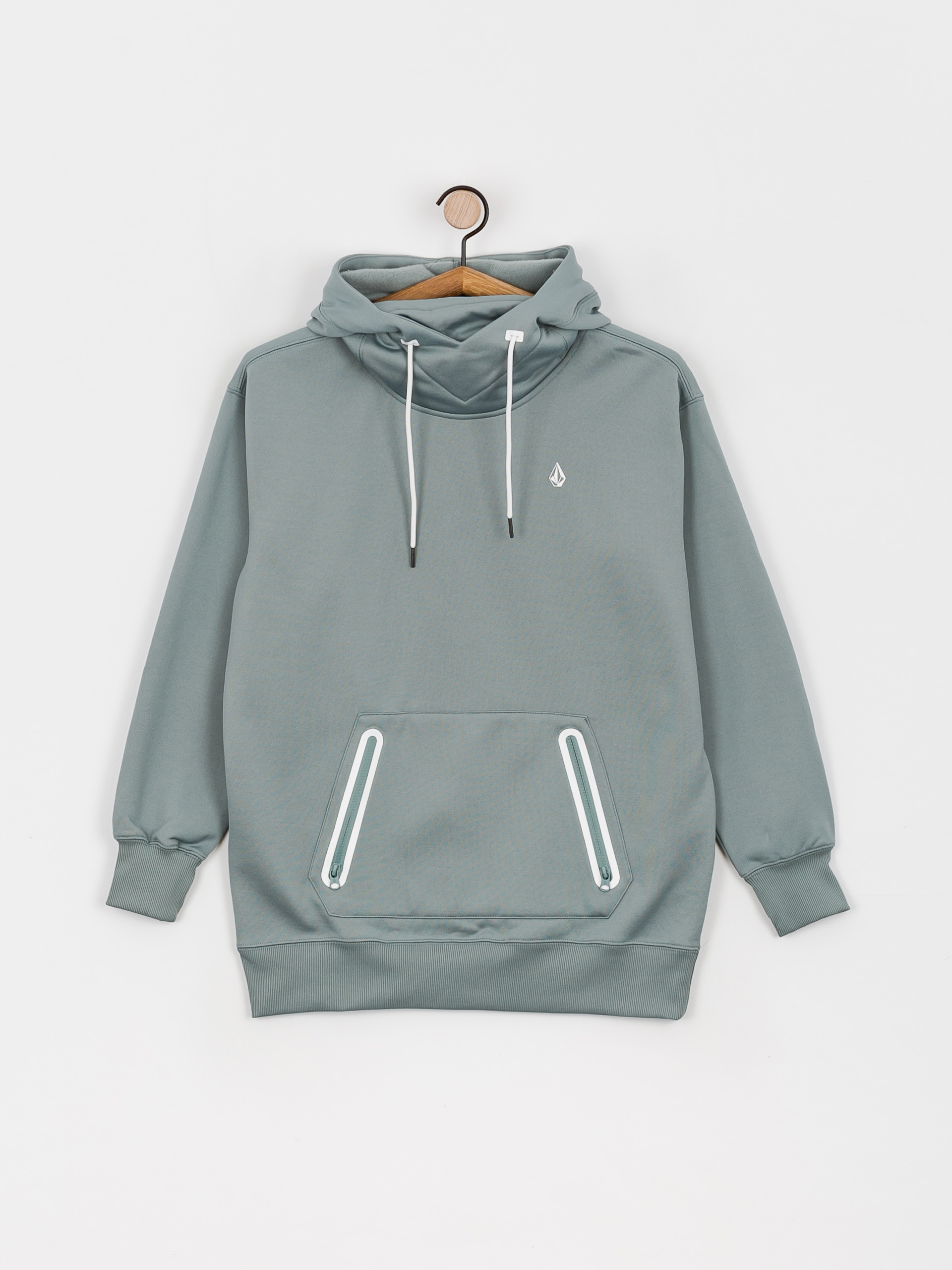 Pentru femei Hanorac termic Volcom Spring Shred HD (green ash)