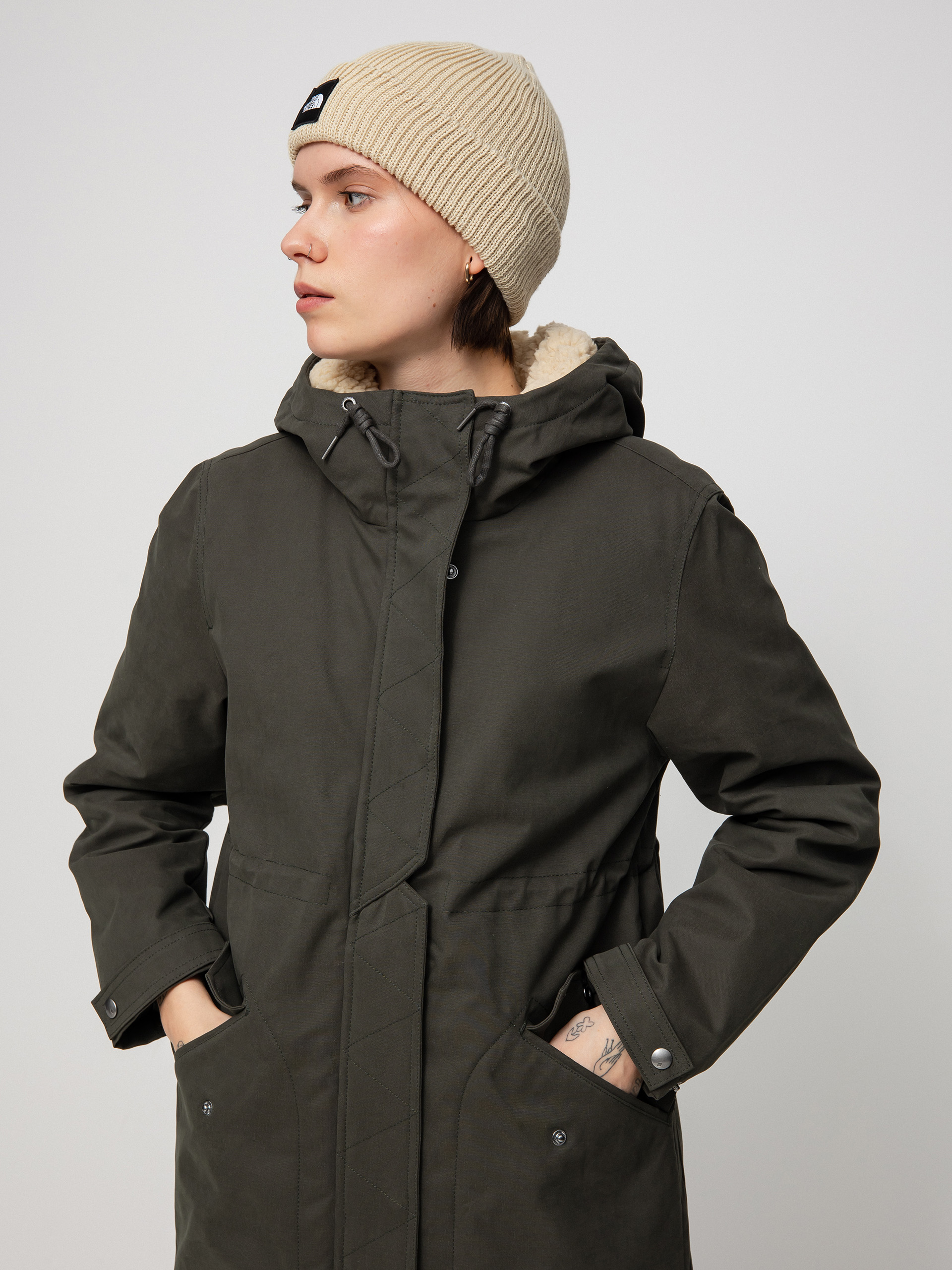 Geacă Volcom Less Is More 5K Parka Wmn (rinsed black)