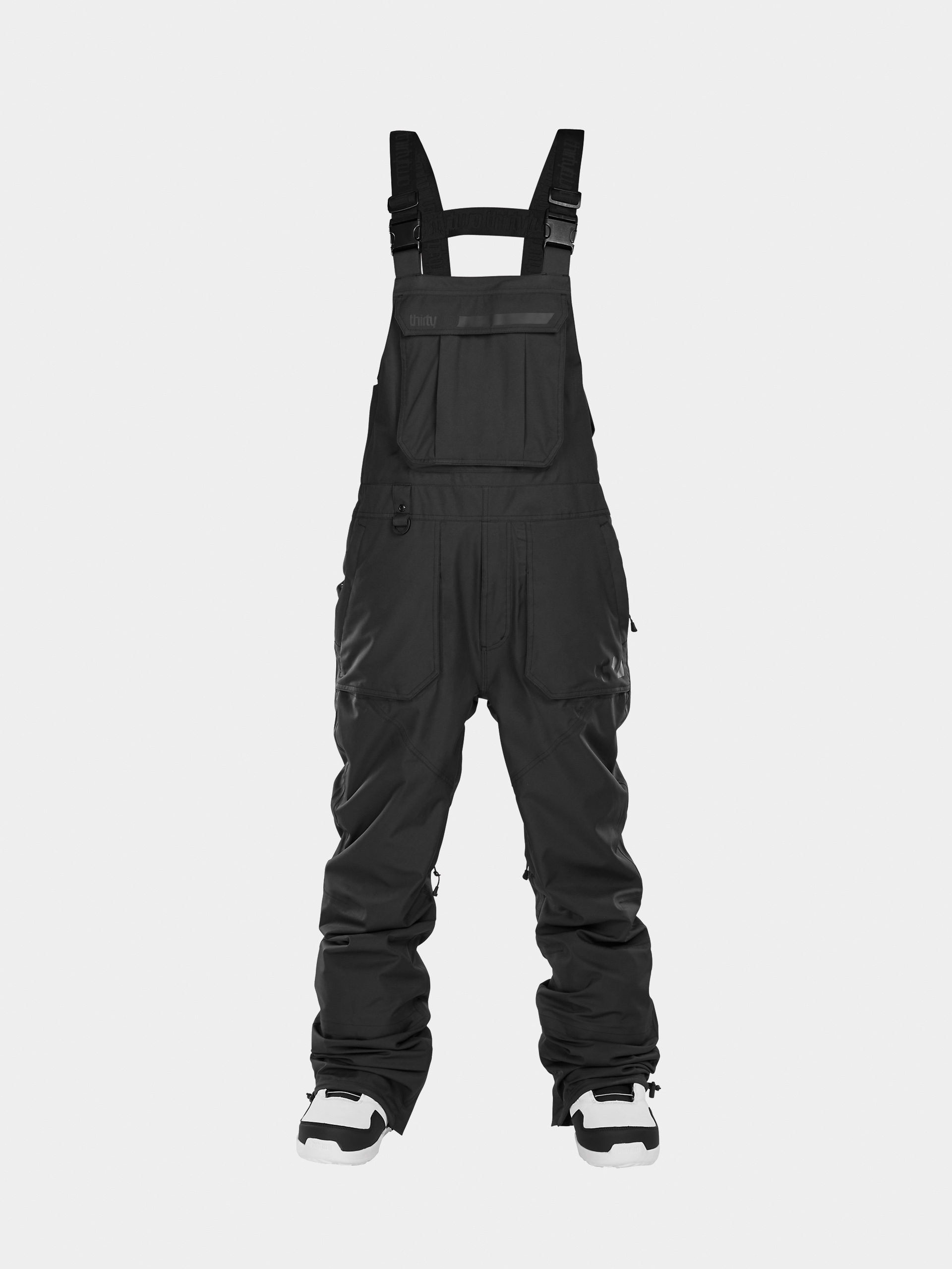 Pentru femei Pantaloni pentru snowboard ThirtyTwo Basement Bib (black)