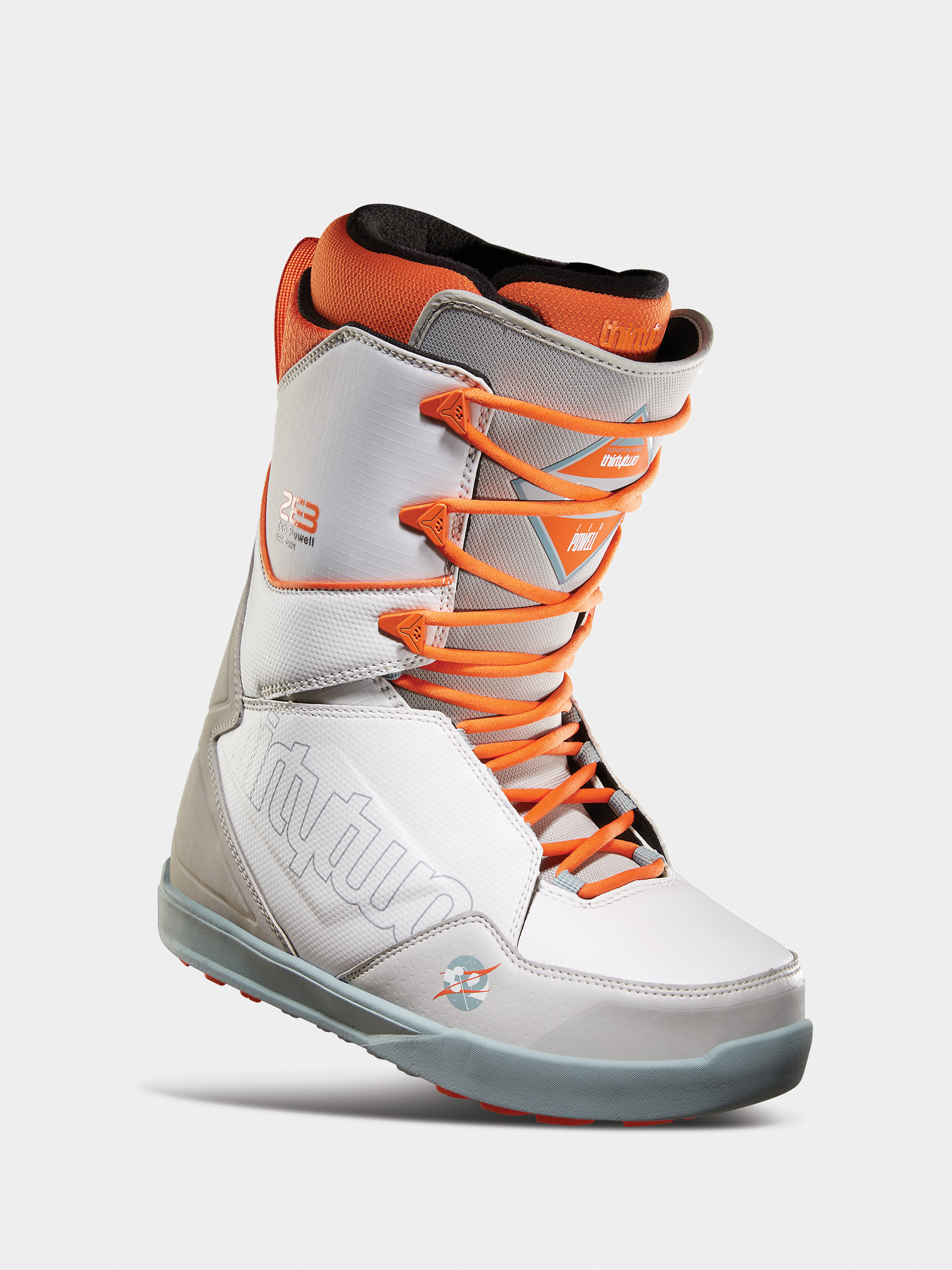 Încălțăminte pentru snowboard ThirtyTwo Lashed Powell (grey/white/orange)
