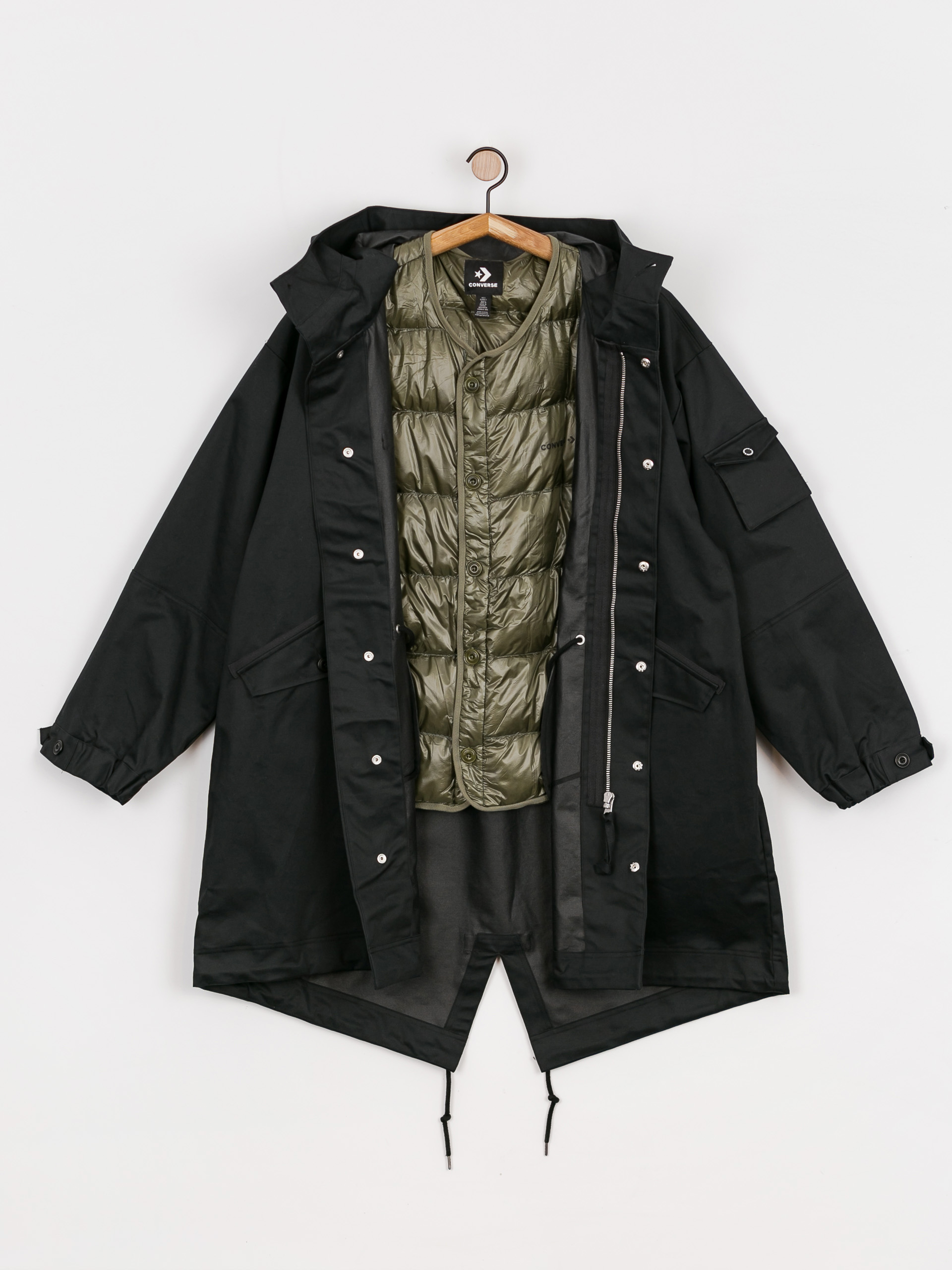 Geacă Converse Military Pack M51 Parka Down (black)