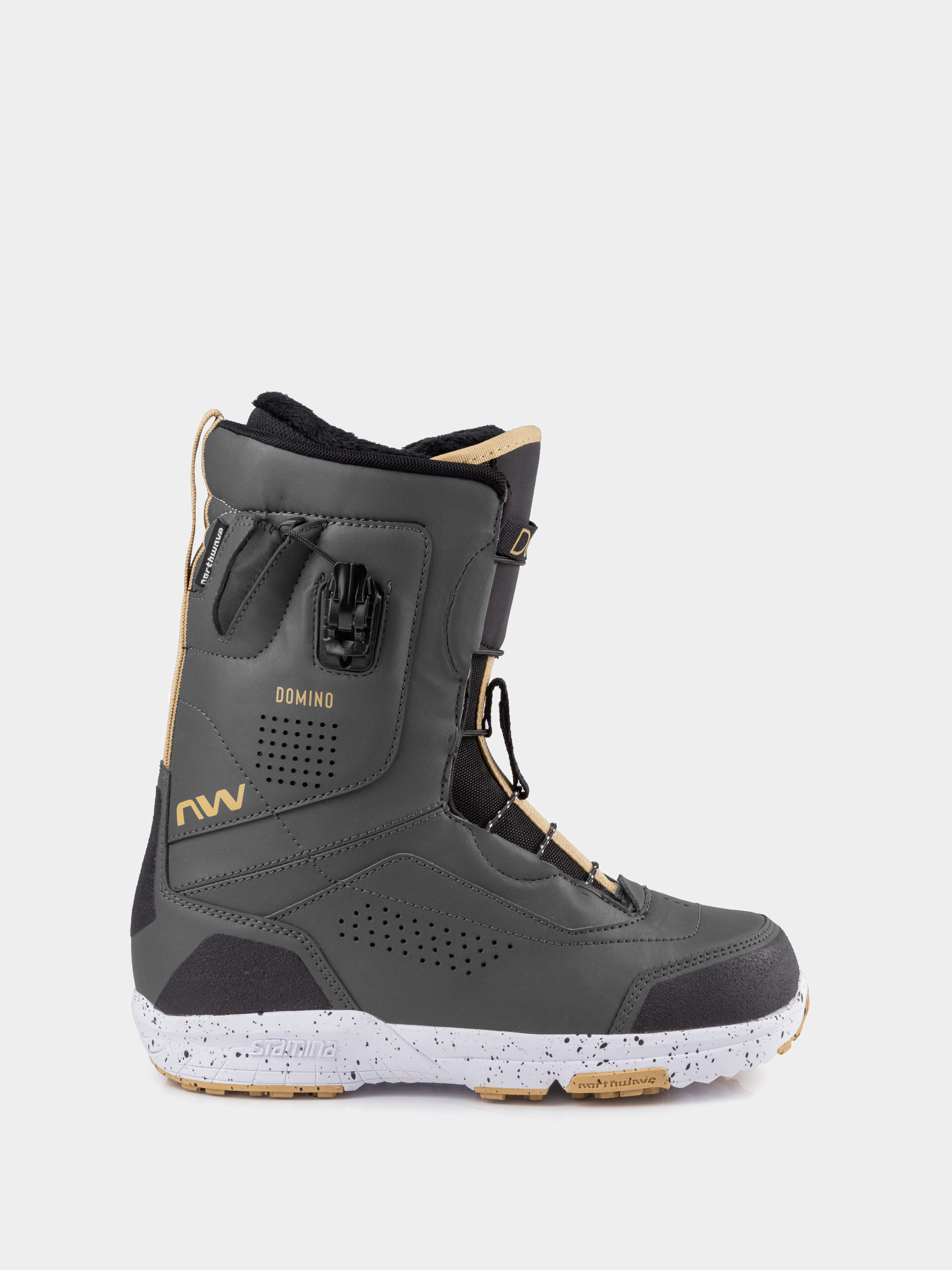 Pentru femei Încălțăminte pentru snowboard Northwave Domino Sls (dark grey)