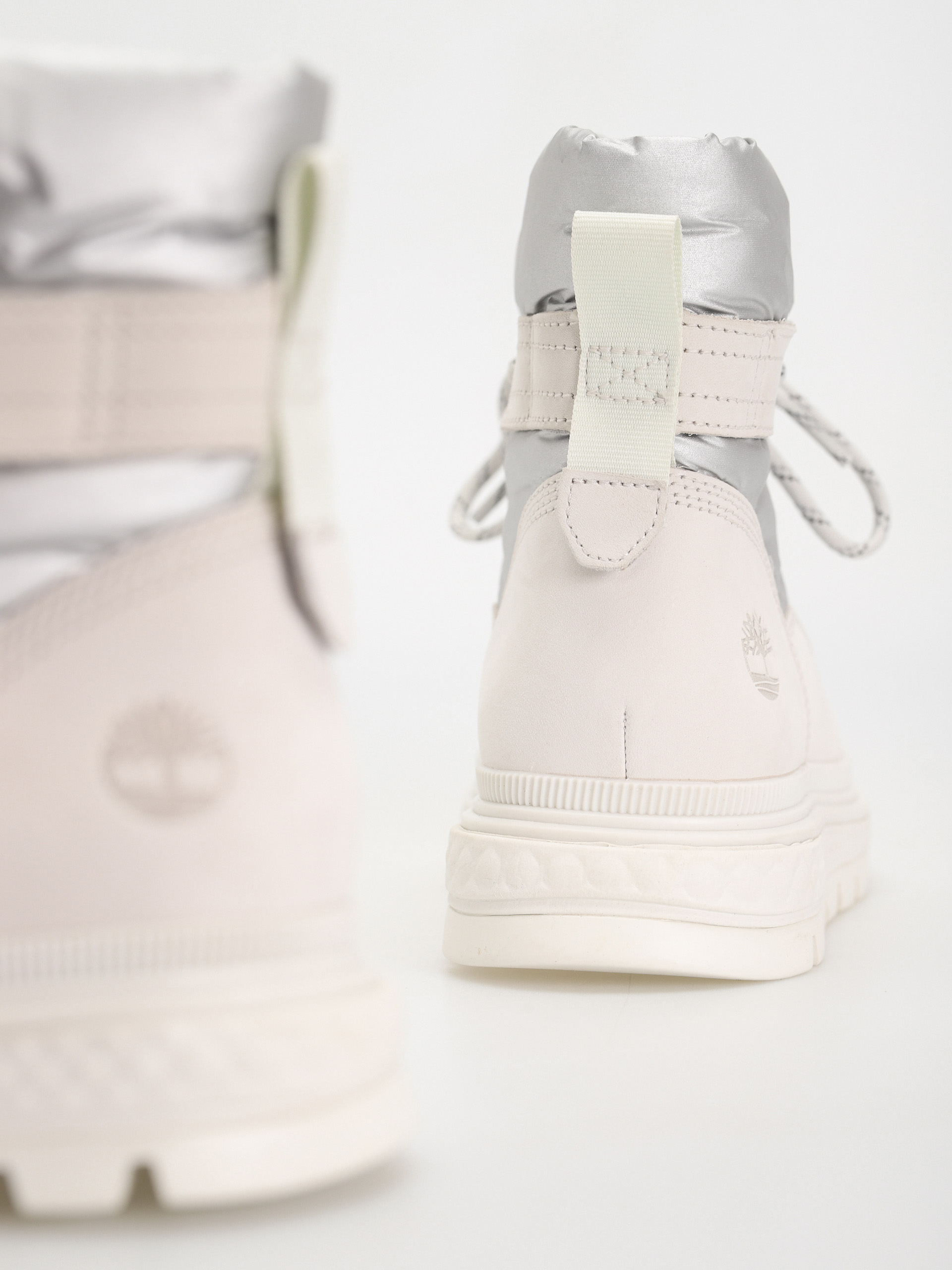 Pantofi Timberland Ray City Puffer Bt Wp Wmn (white nubuck)