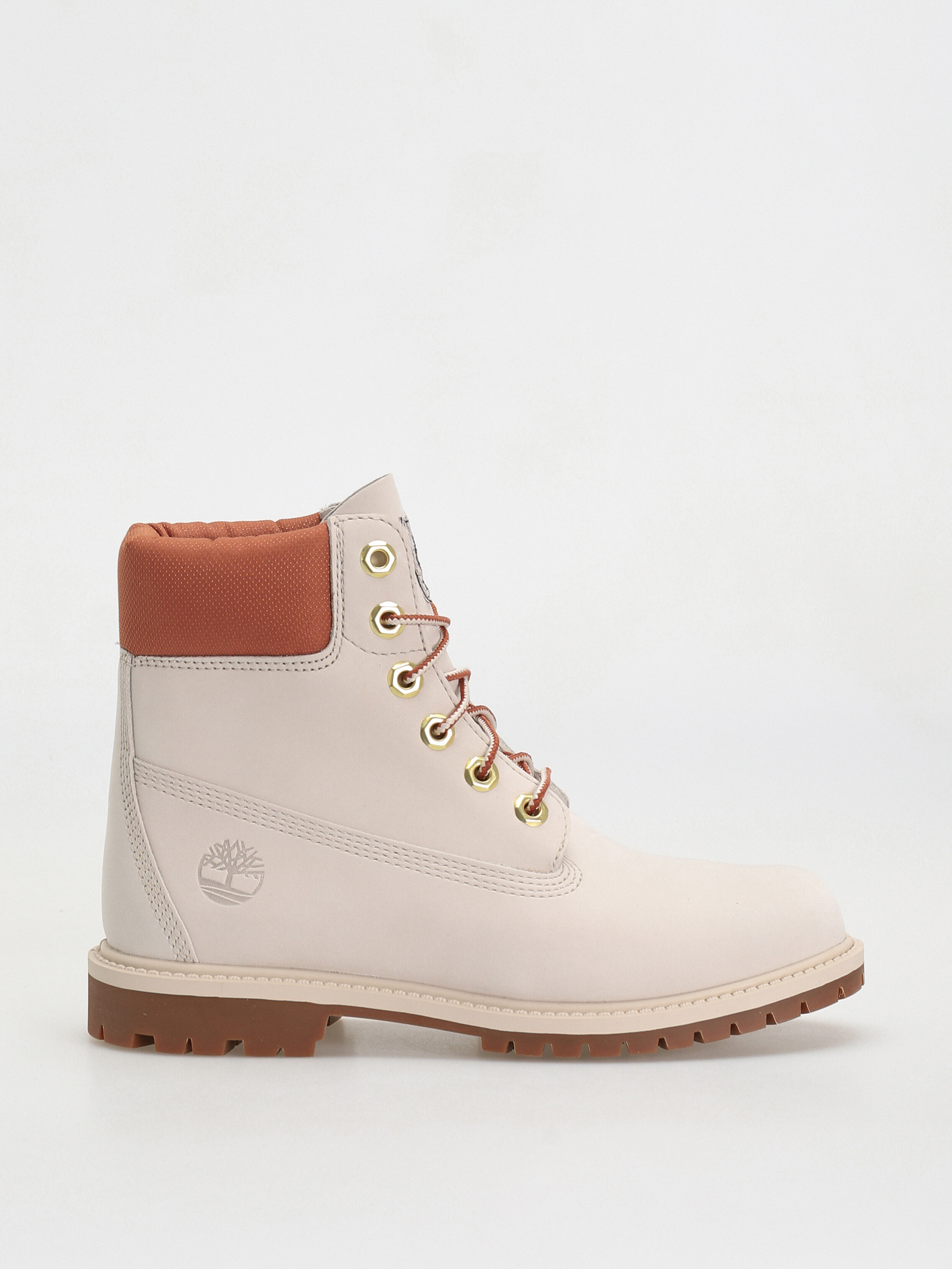 Pantofi Timberland 6In Hert Bt Cupsole Wmn (white nubuck)