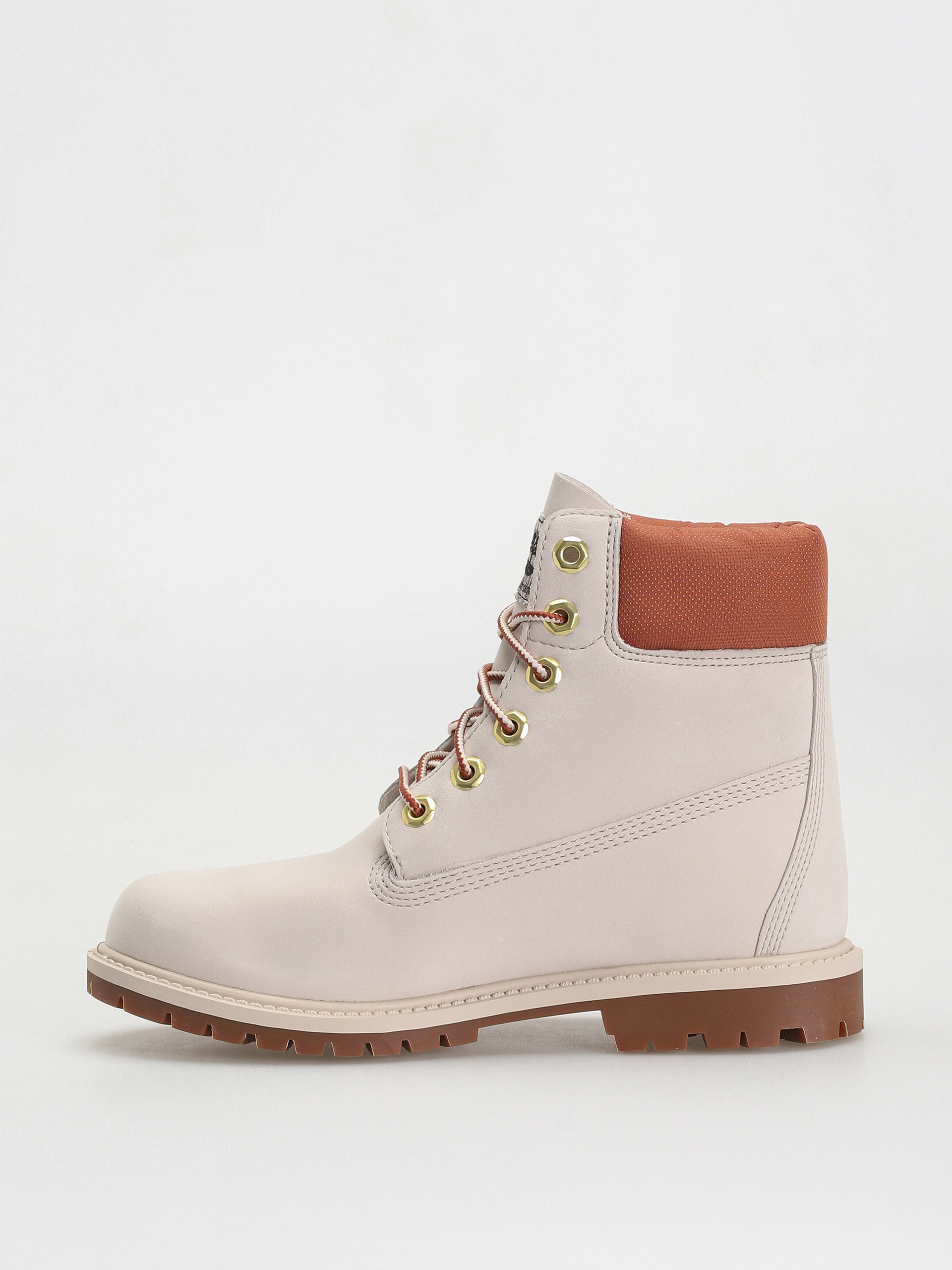 Pantofi Timberland 6In Hert Bt Cupsole Wmn (white nubuck)