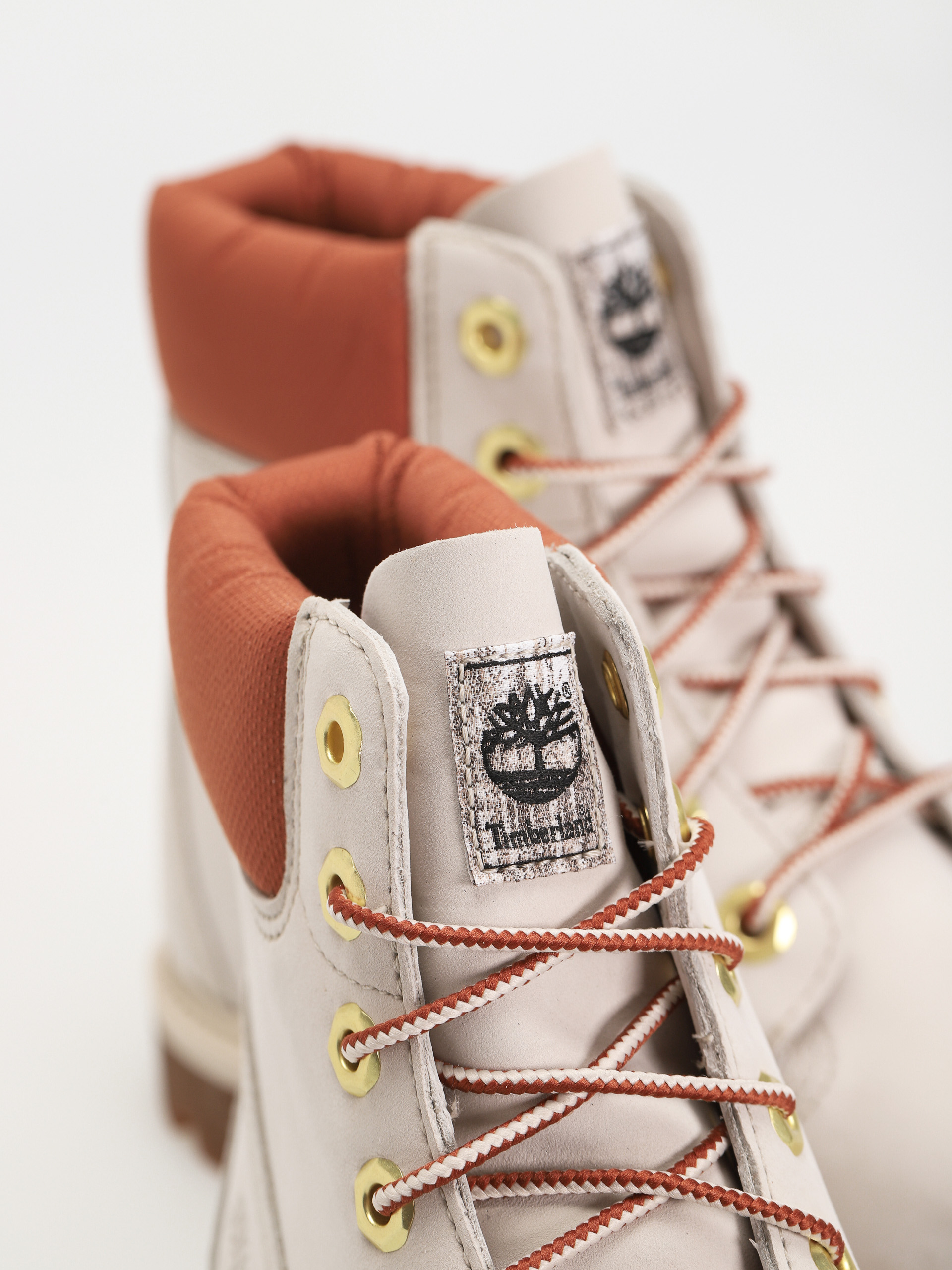 Pantofi Timberland 6In Hert Bt Cupsole Wmn (white nubuck)