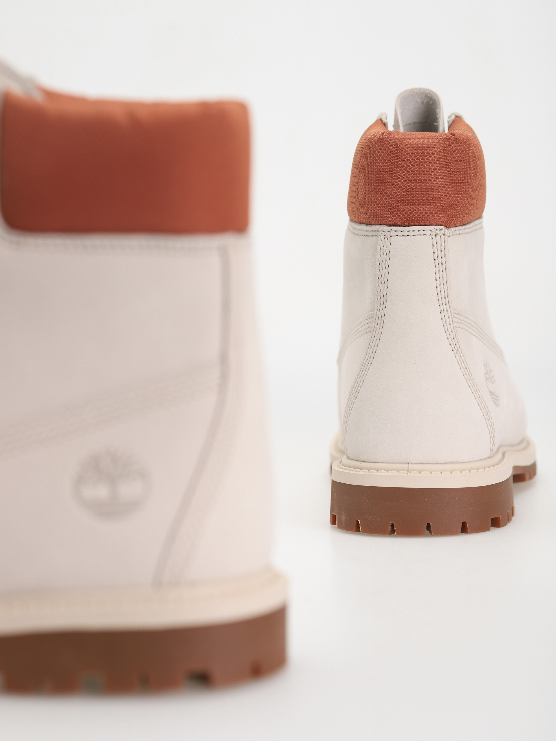 Pantofi Timberland 6In Hert Bt Cupsole Wmn (white nubuck)
