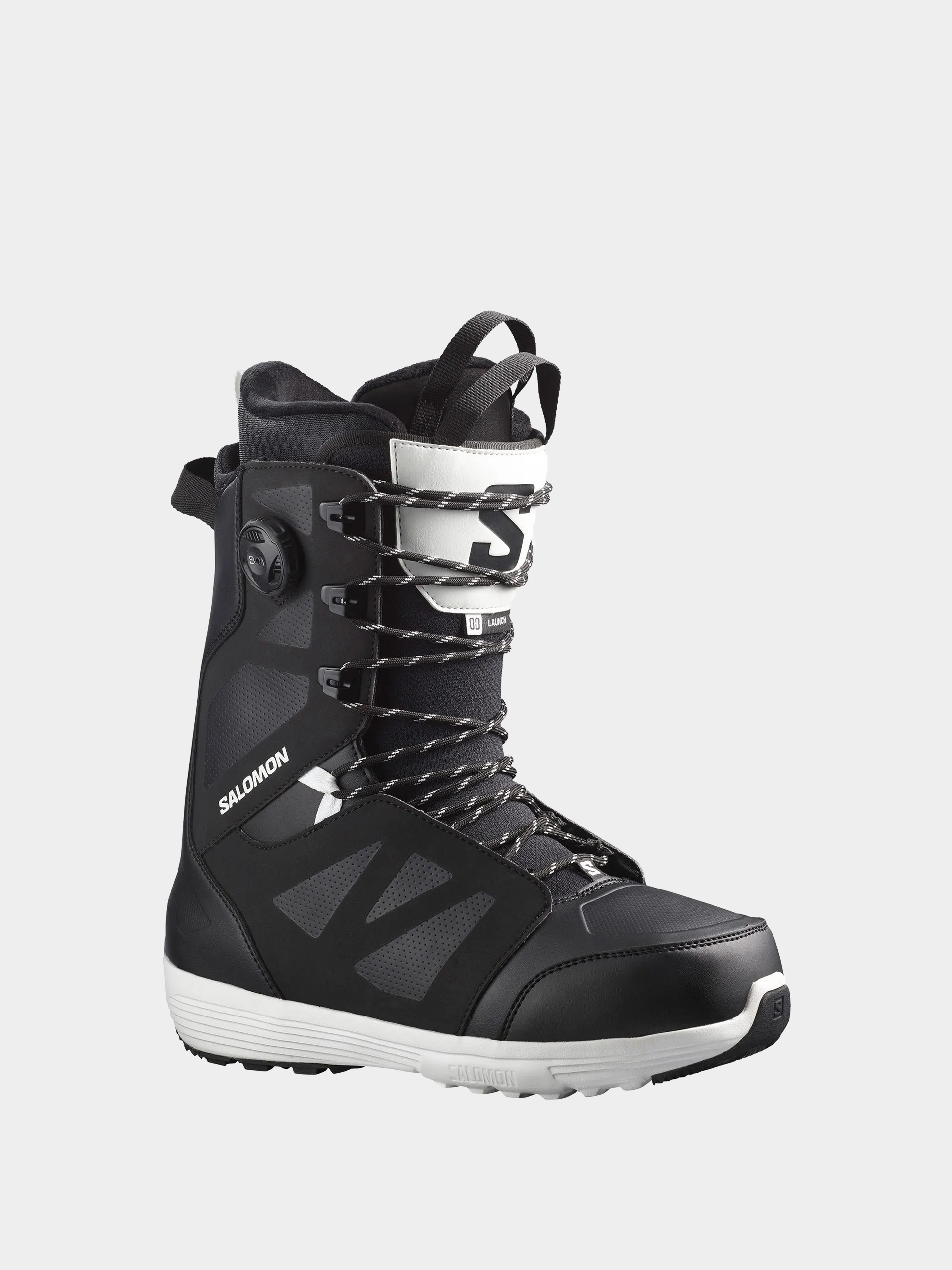 Încălțăminte pentru snowboard Salomon Launch Lace Sj Boa (black/black/white)
