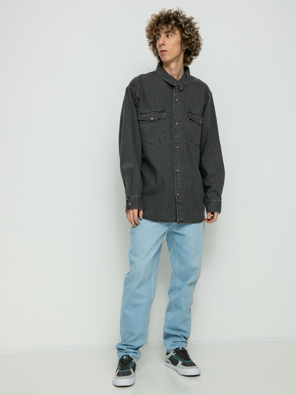 Cămașă Levi's® Relaxed Fit Western (black worn)