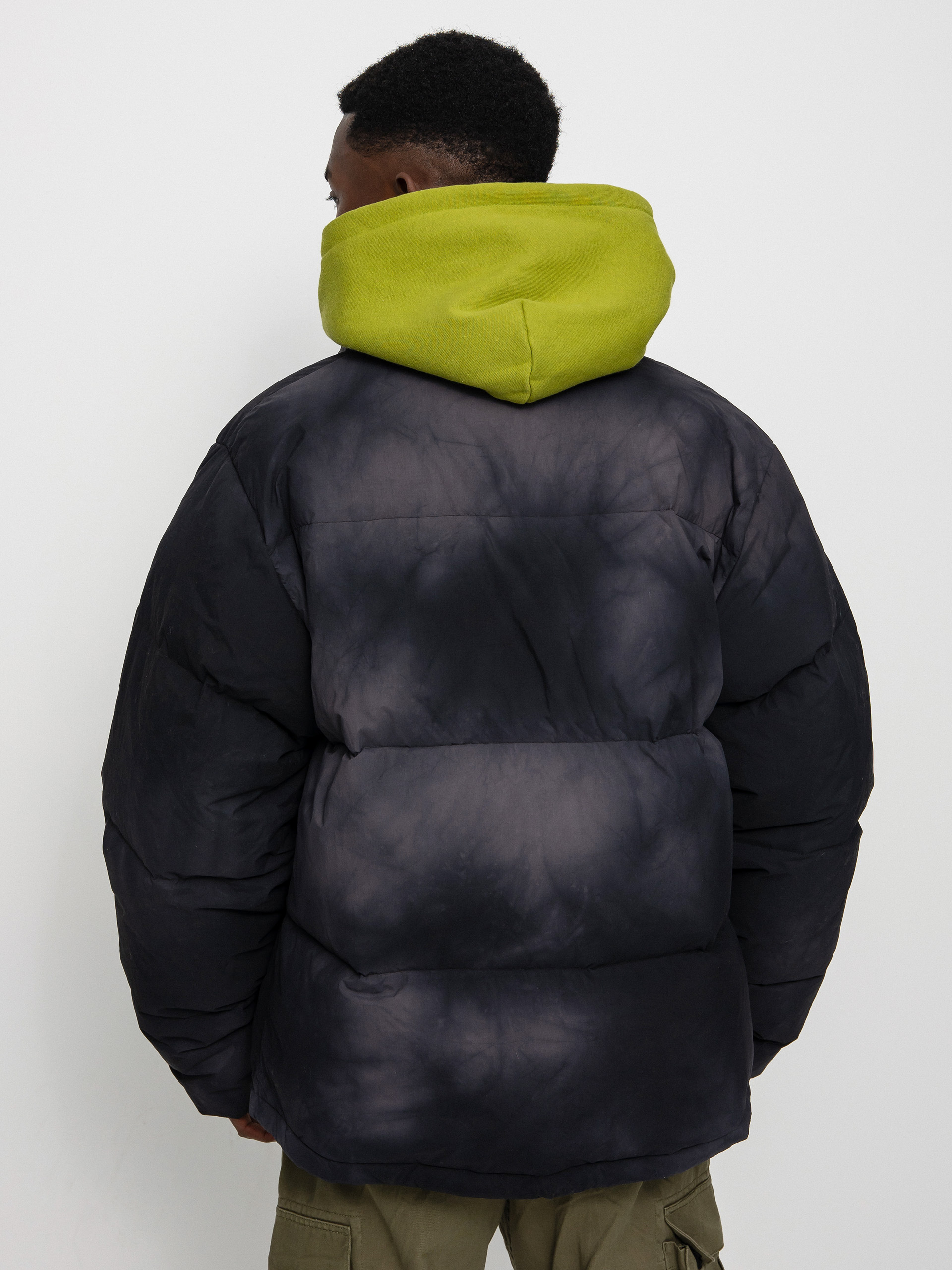 Geacă Stussy Recycled Nylon Down Puffer (vintage black)