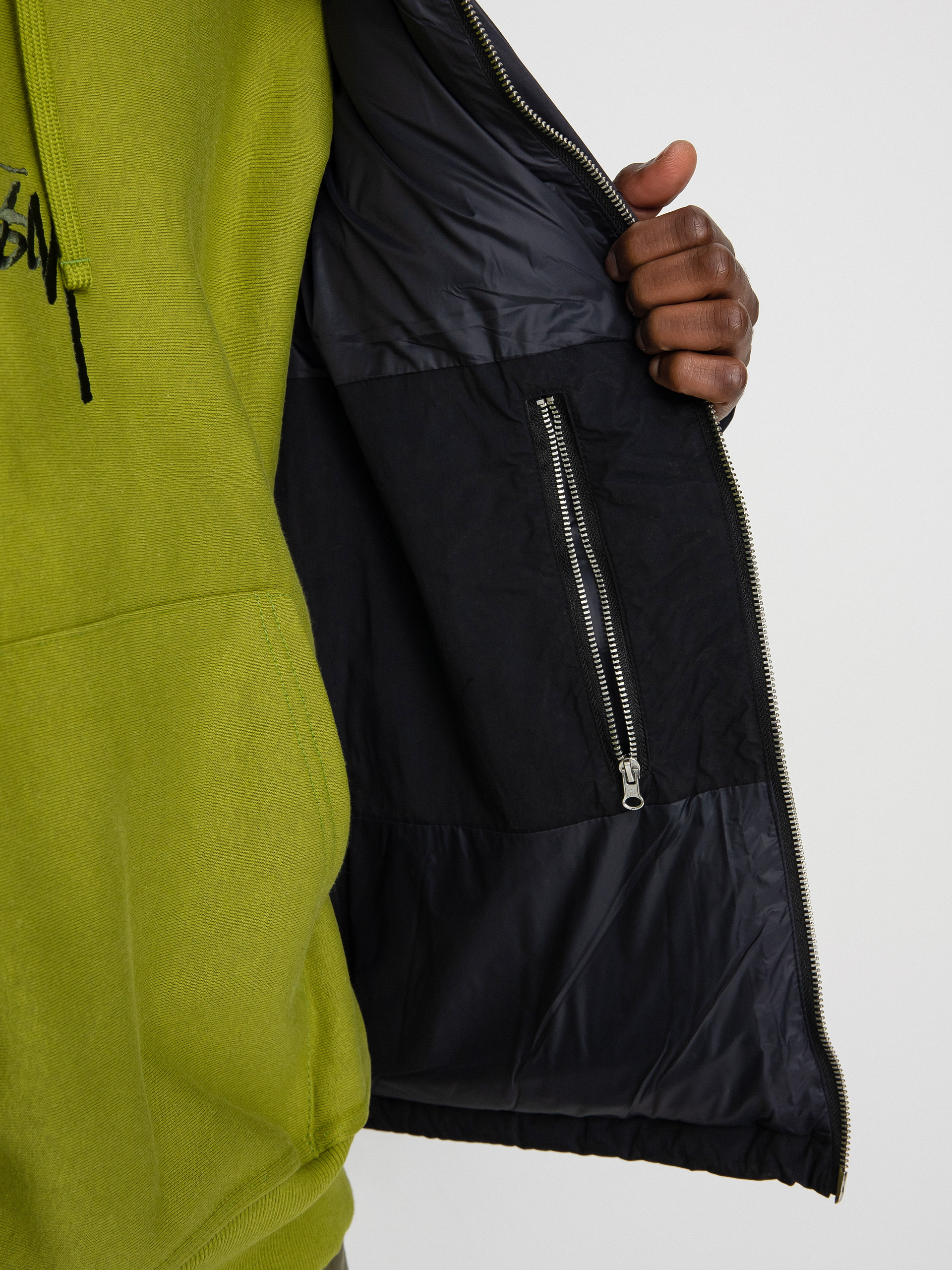 Geacă Stussy Recycled Nylon Down Puffer (vintage black)