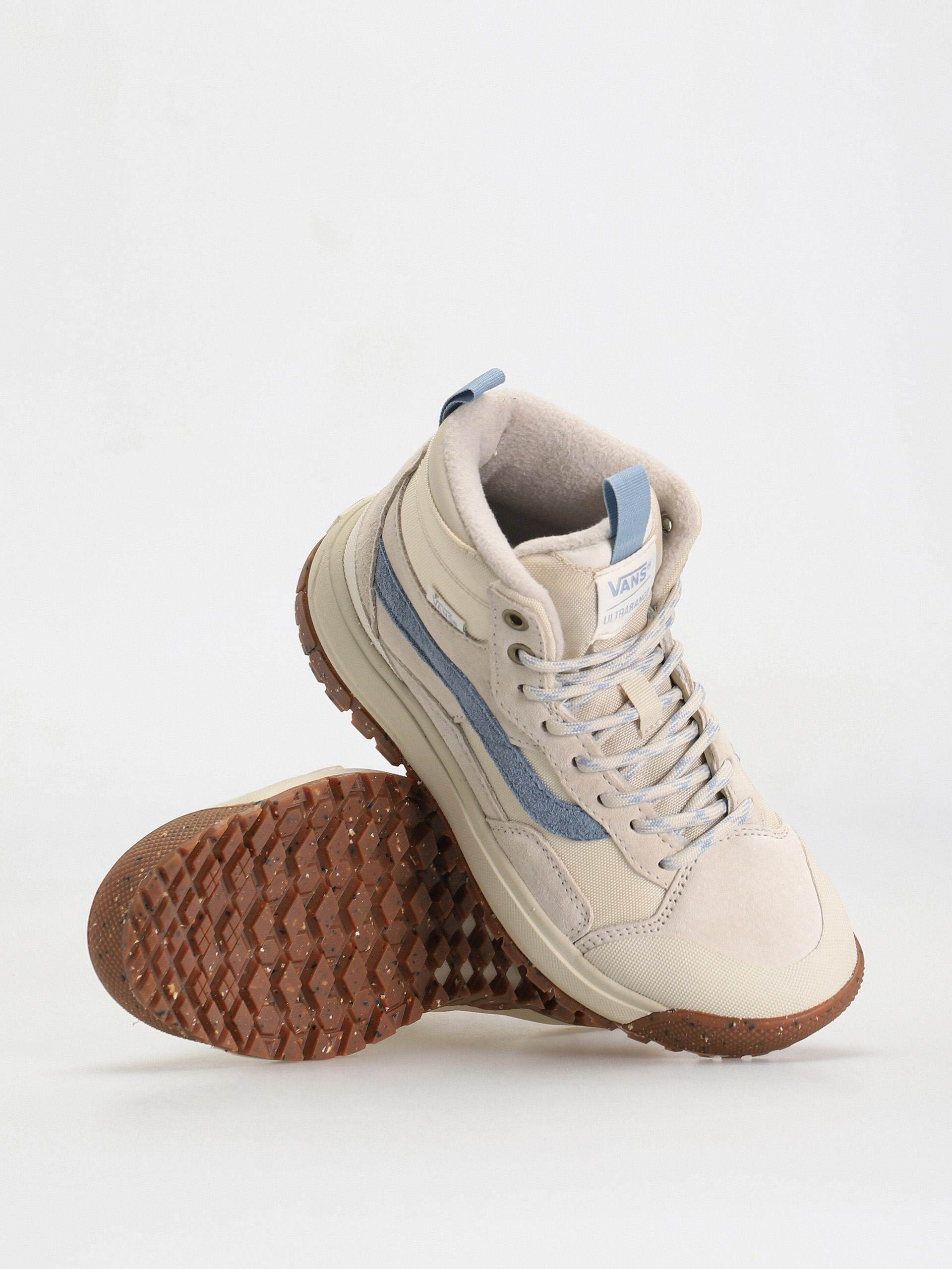 Pantofi Vans Ultrarange Exo Hi MTE 1 (vintage white/blue stripe)