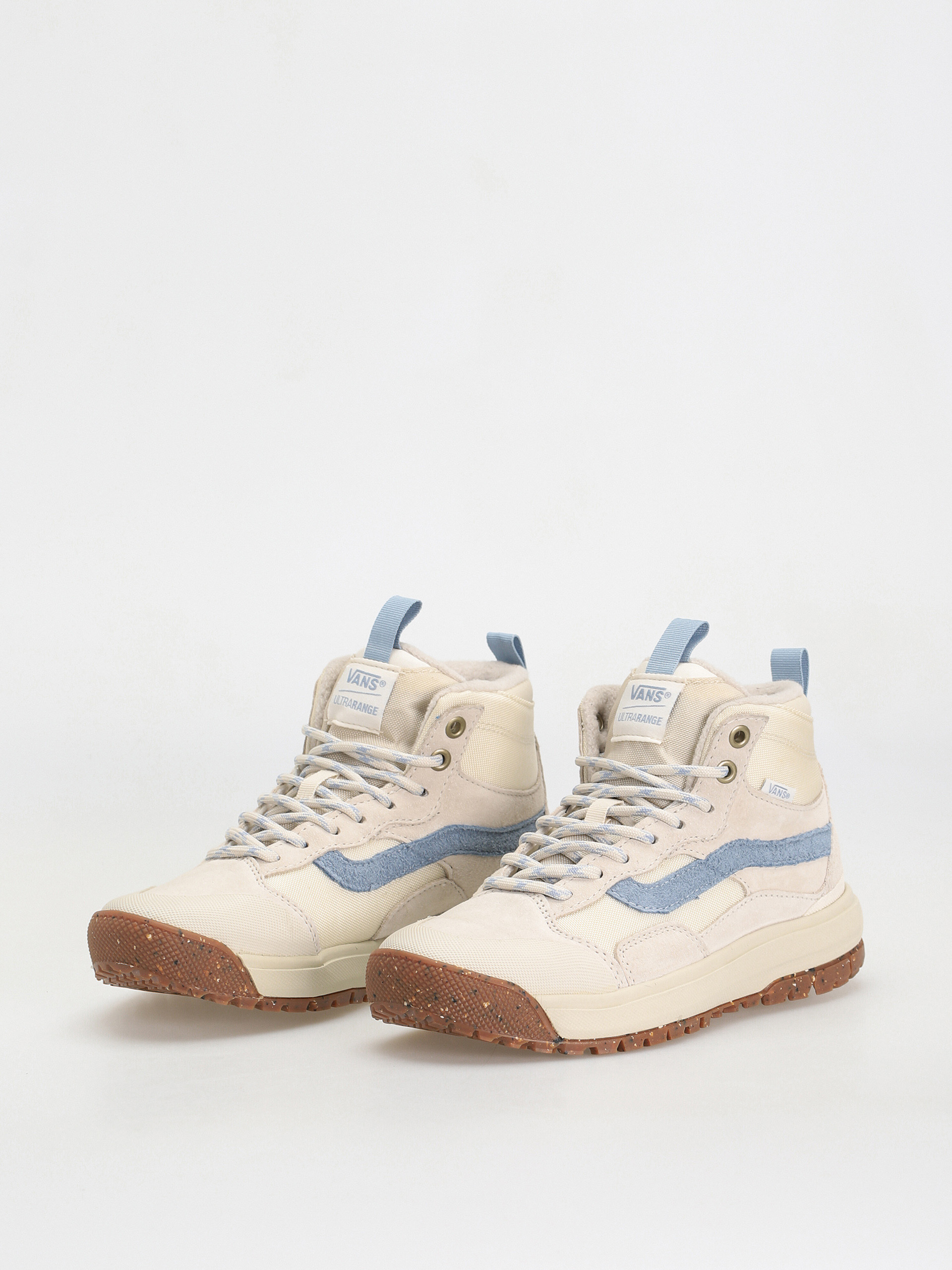Pantofi Vans Ultrarange Exo Hi MTE 1 (vintage white/blue stripe)
